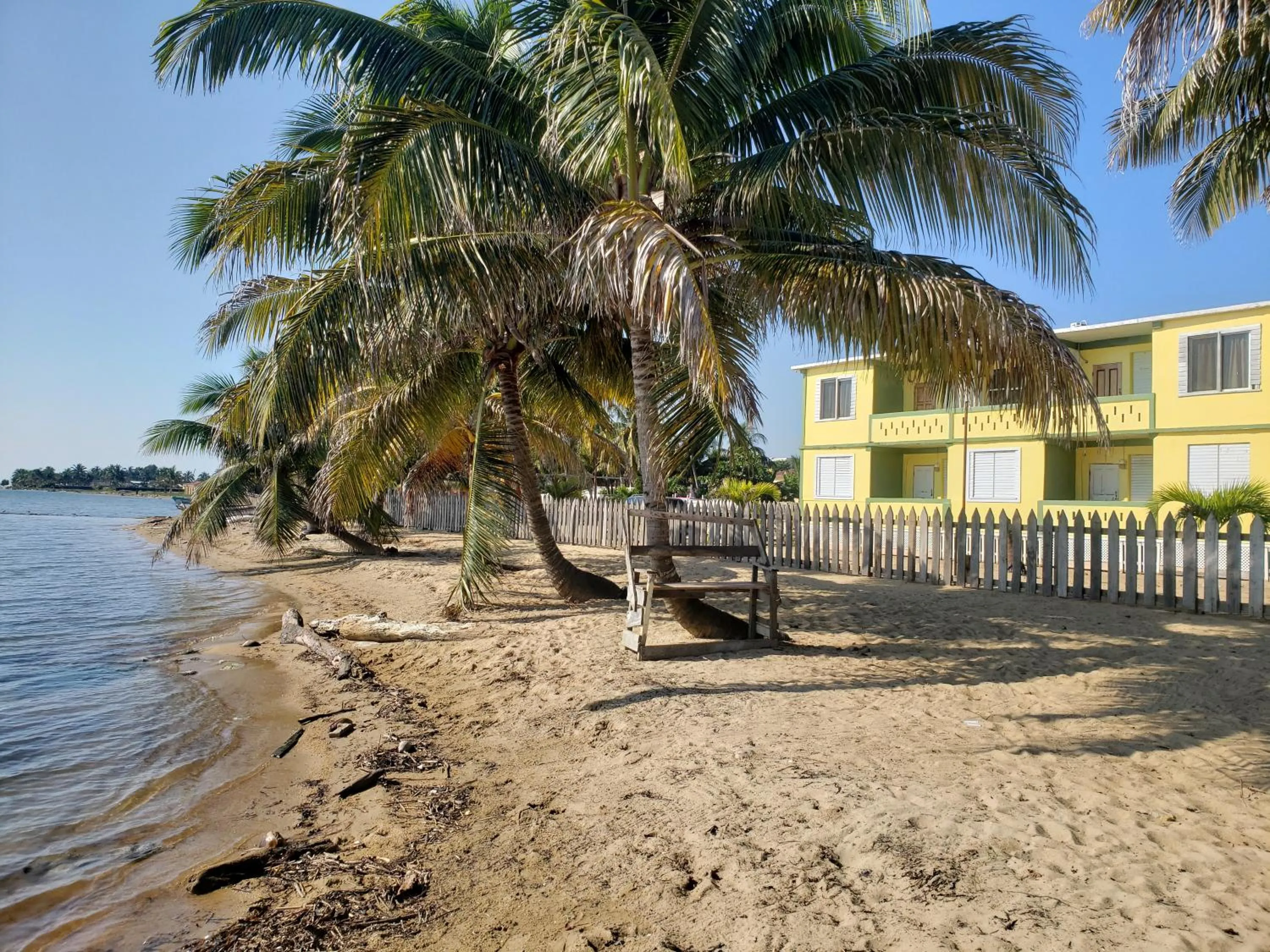 Beach in Pal's on the beach - Dangriga, Belize