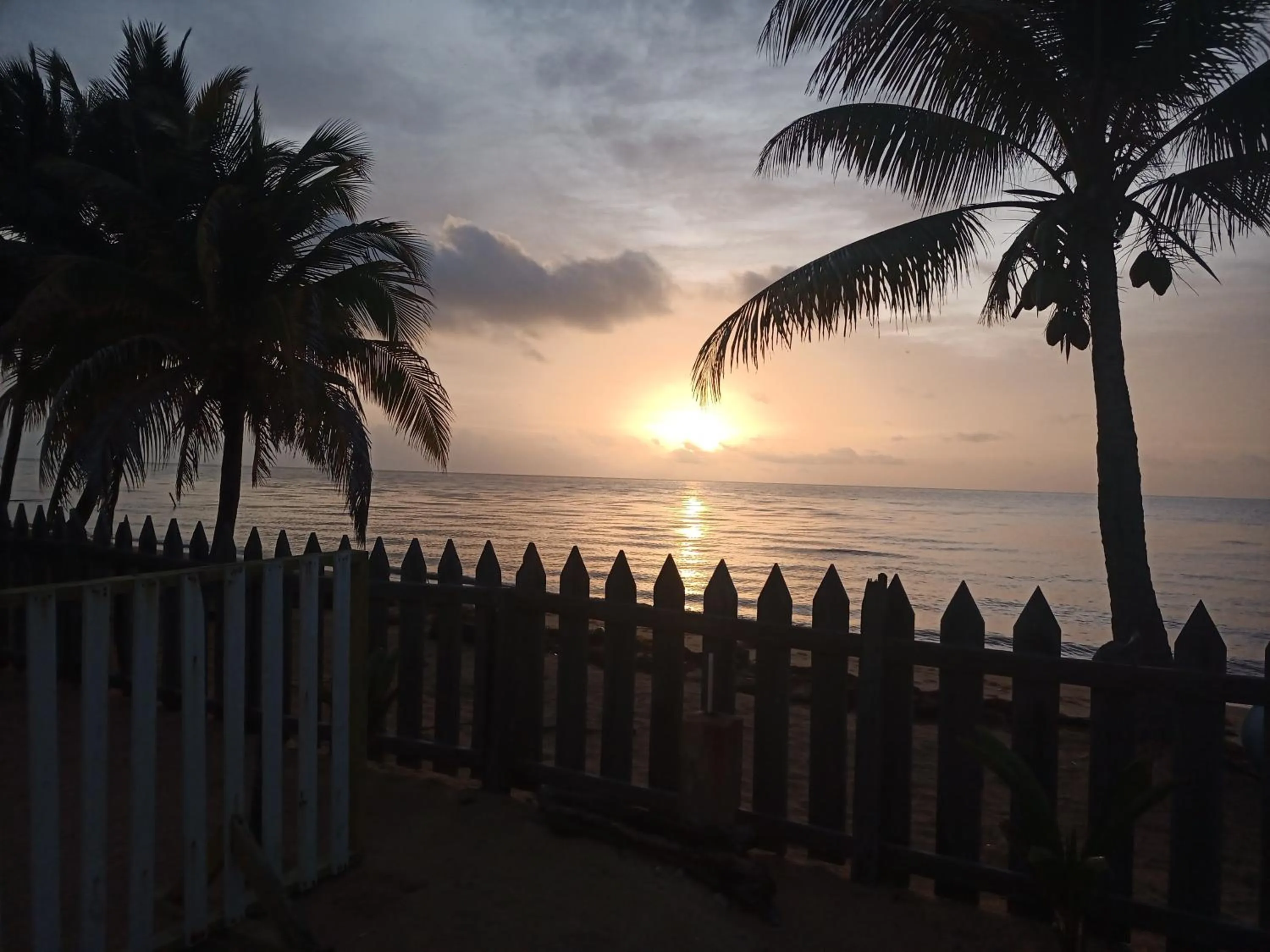 View (from property/room) in Pal's on the beach - Dangriga, Belize