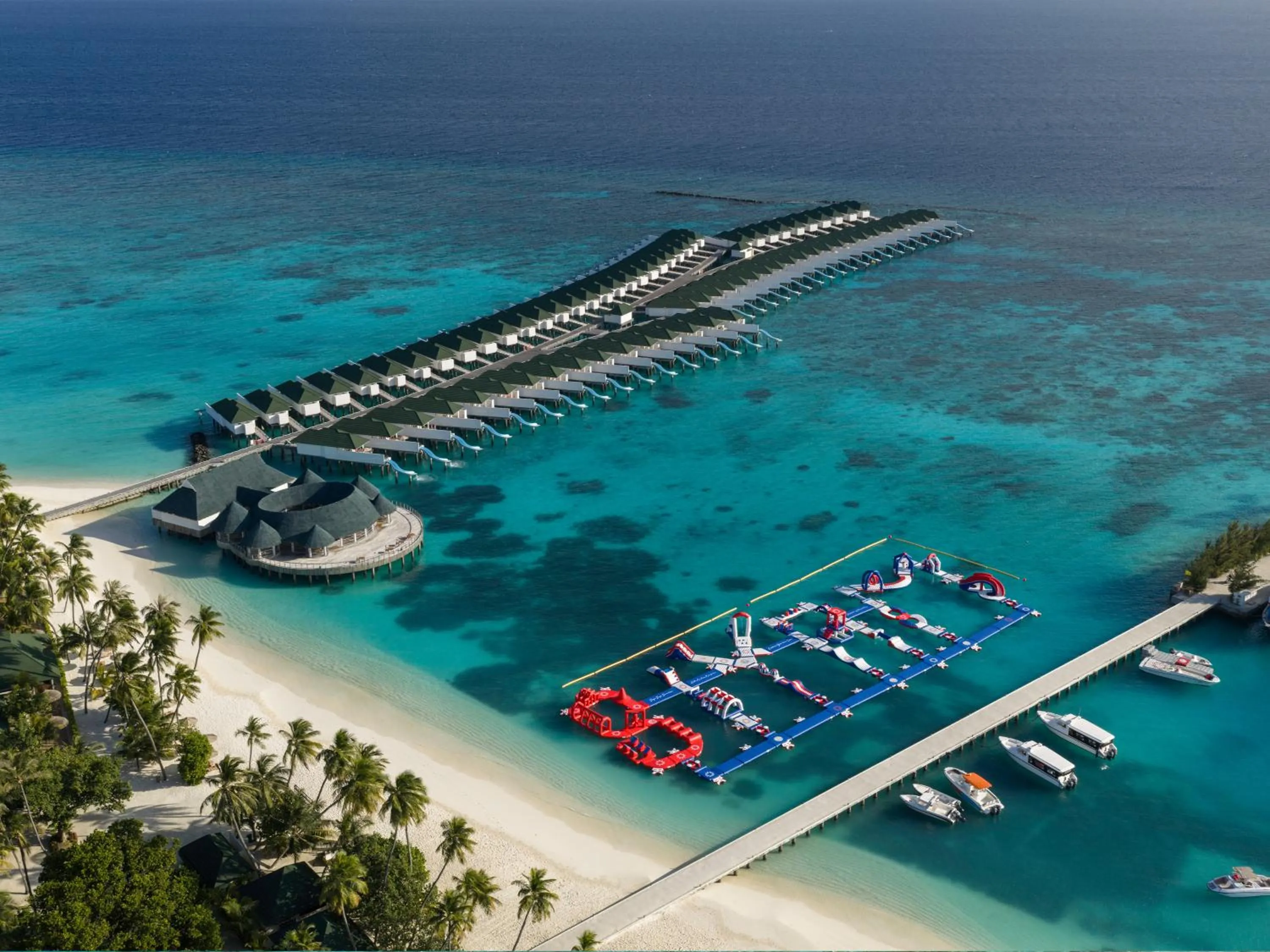 Aqua park in Siyam World Maldives - 24-Hour Premium All-inclusive with Free Transfer