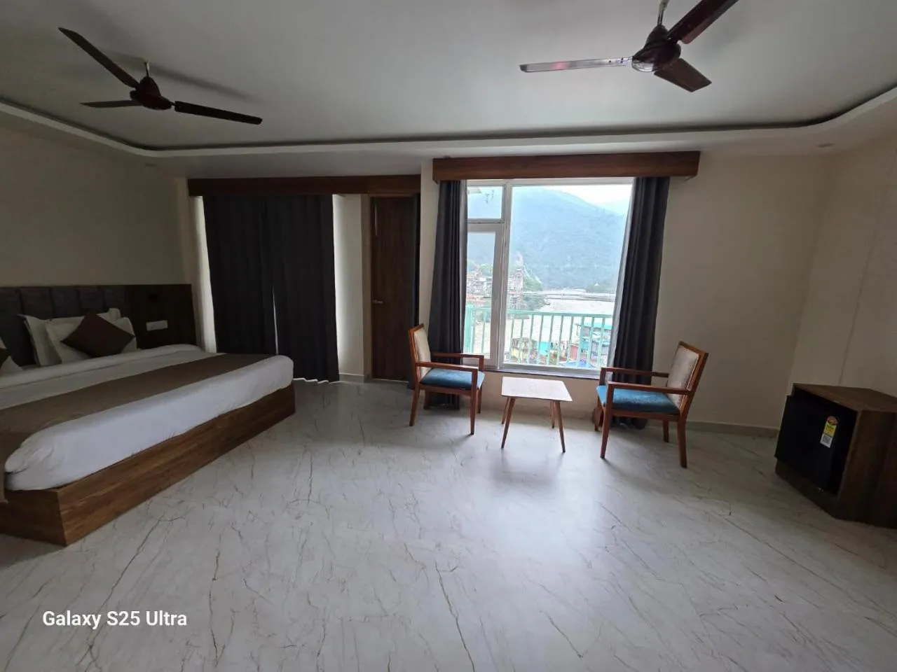 View (from property/room), Bed in Hotel Shiva Yog Sthal