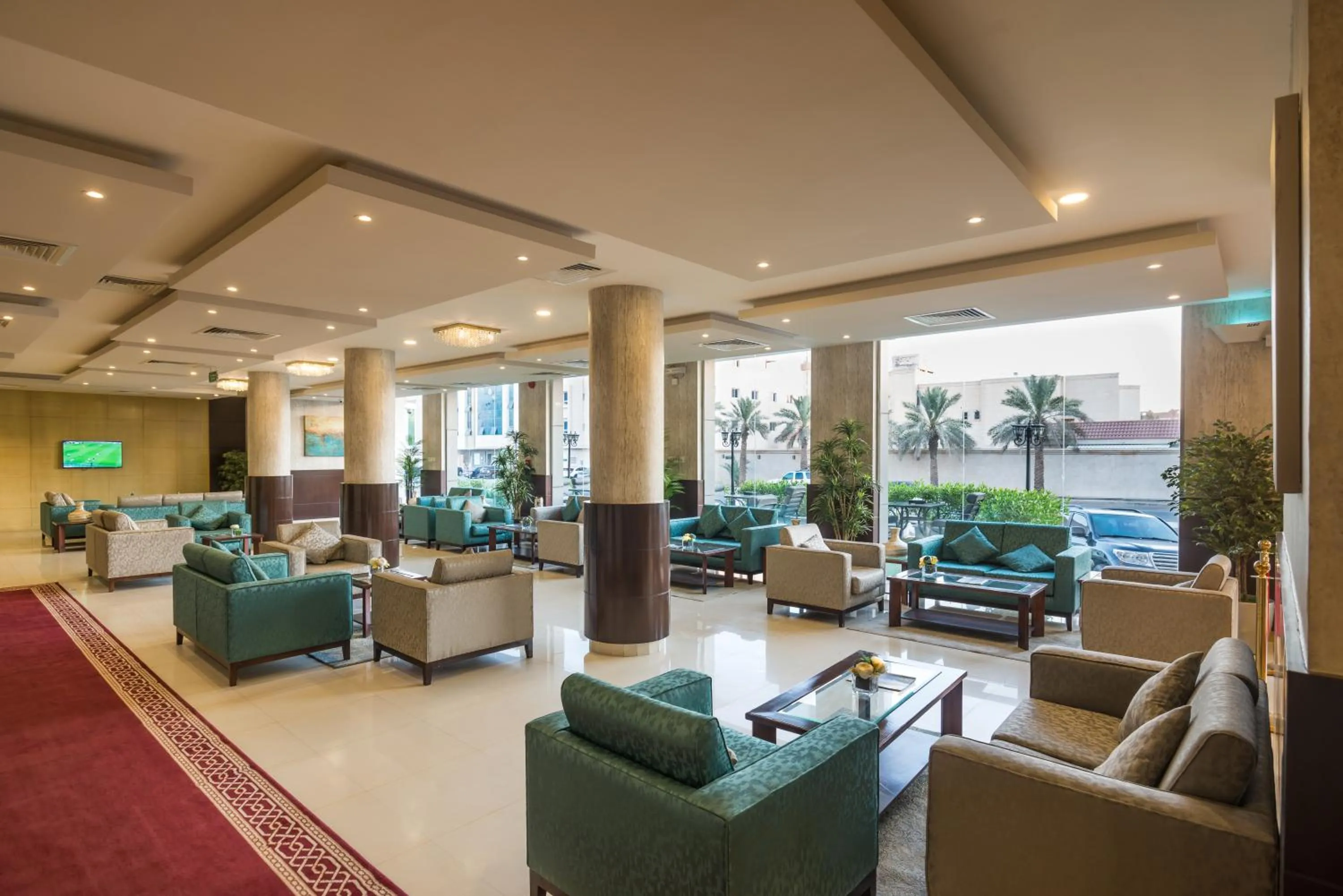 Seating area in Myrtle Al Shohadaa Serviced Apartments