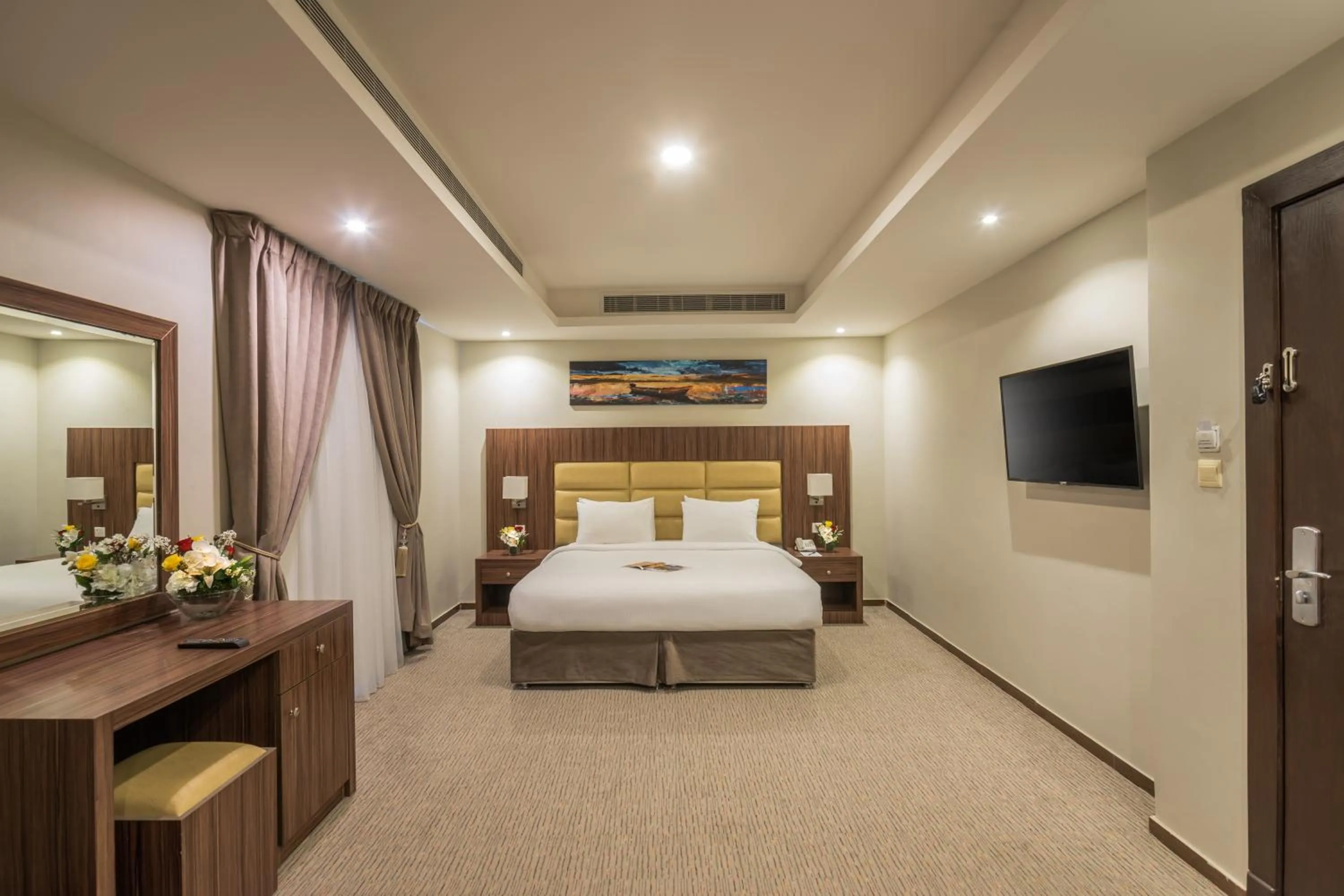 Bedroom, Bed in Myrtle Al Shohadaa Serviced Apartments