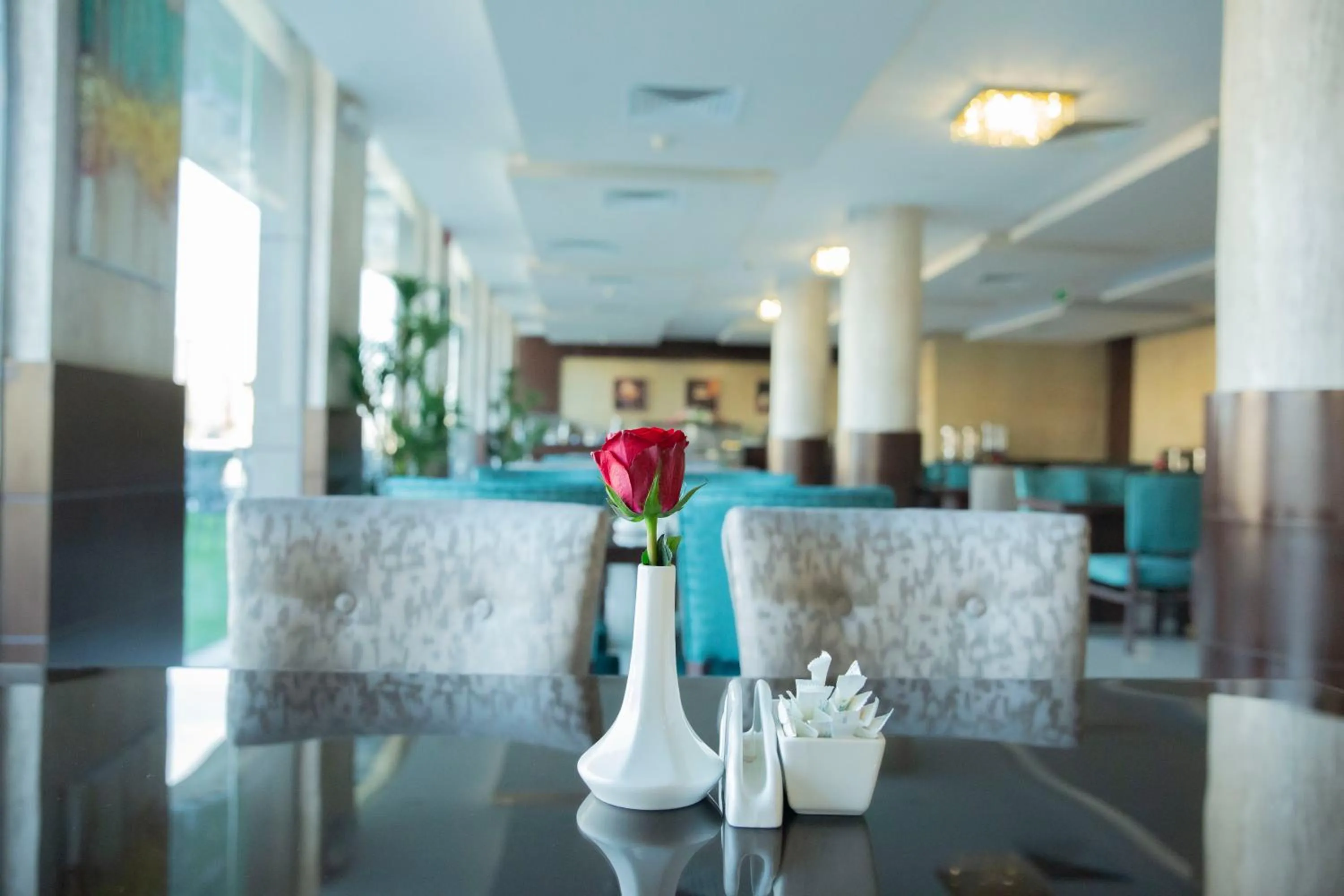 Lobby or reception in Myrtle Al Shohadaa Serviced Apartments