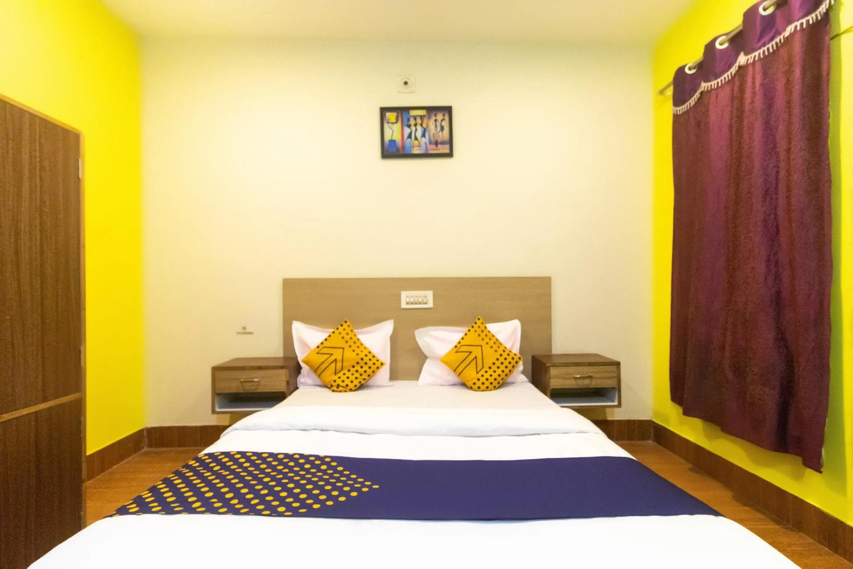Bedroom, Bed in Hotel O Prabir Residency Inn