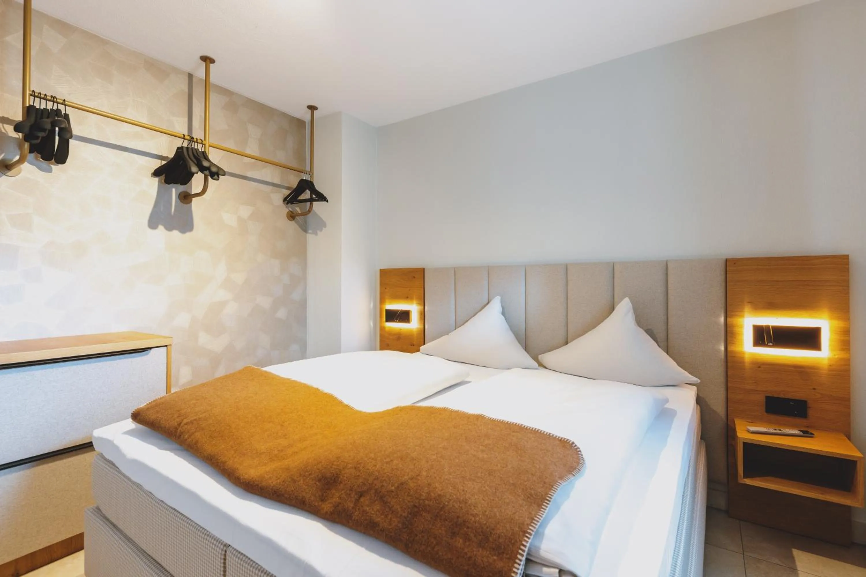 Bed in Auhof Wirtshaus & Suiten