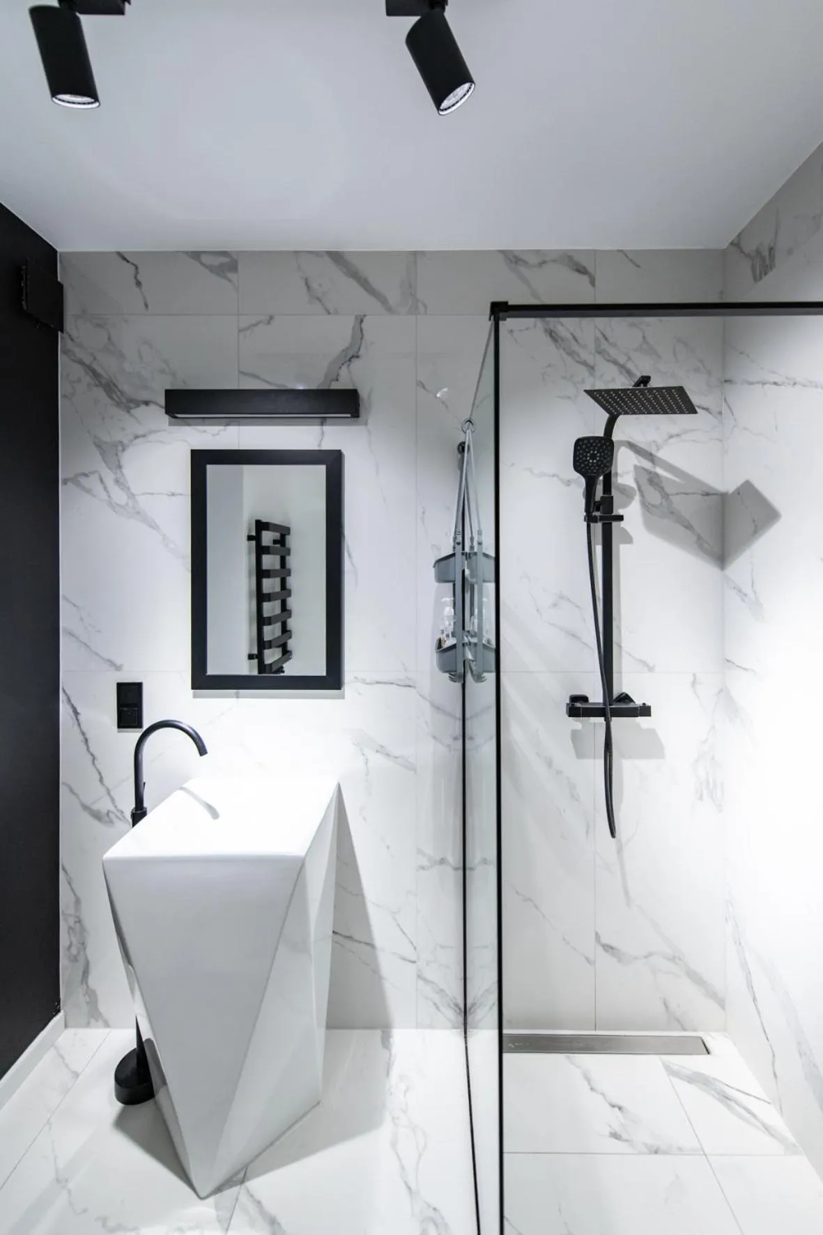 Shower in Vena Apartments
