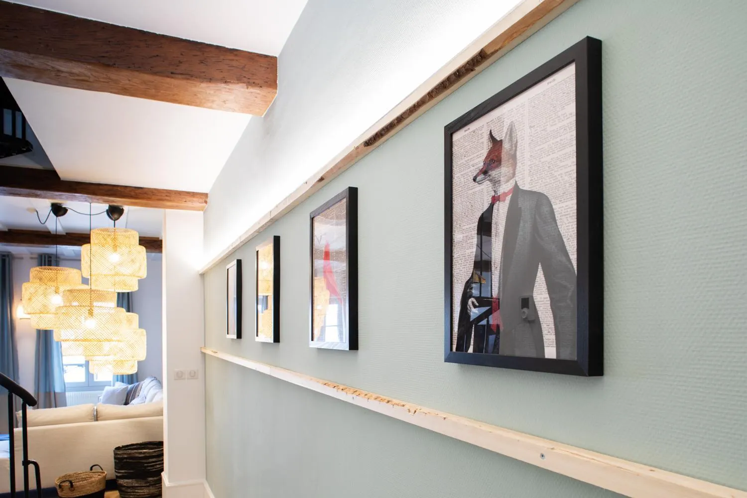 Living room in Maison Tillot