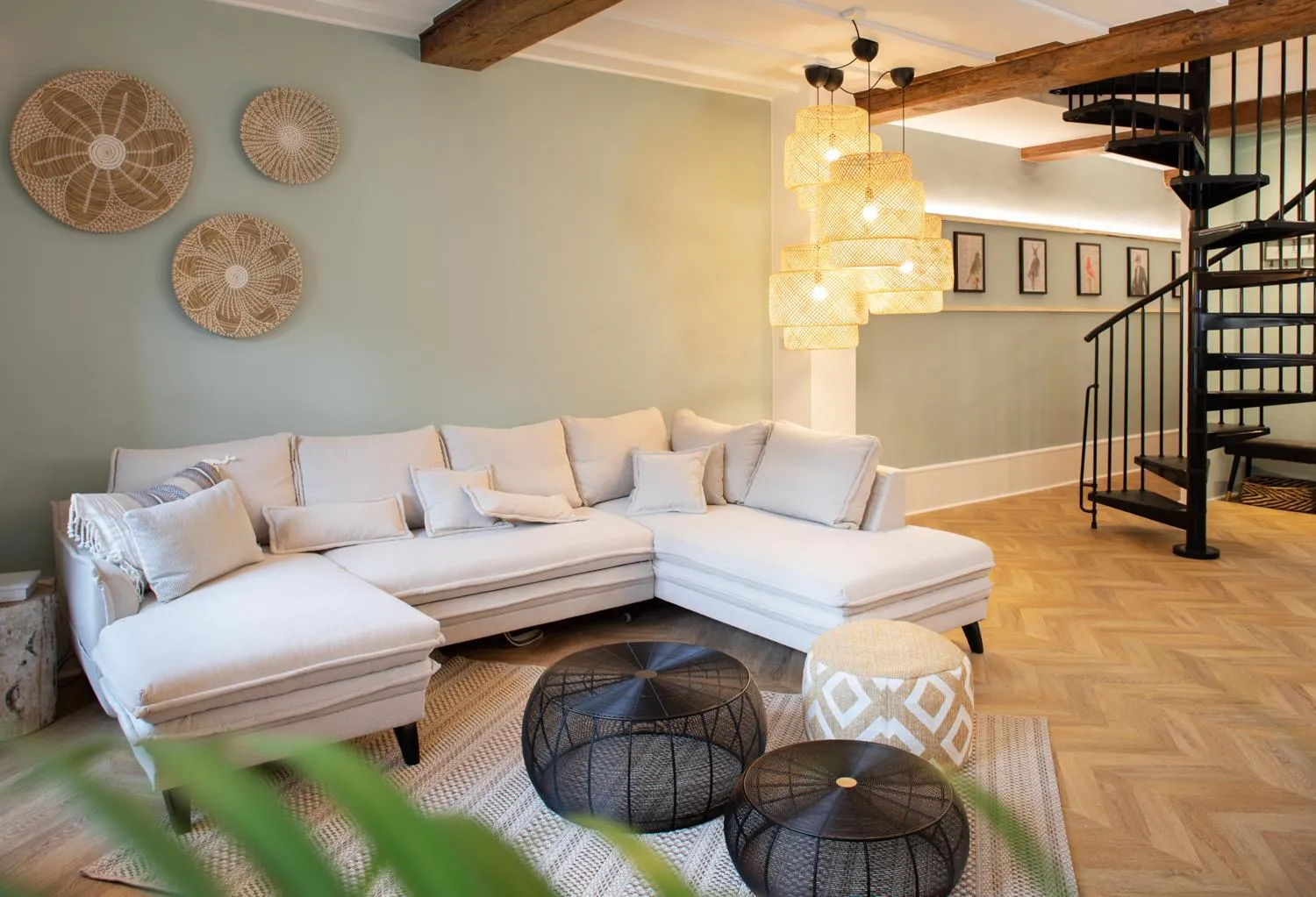 Living room in Maison Tillot