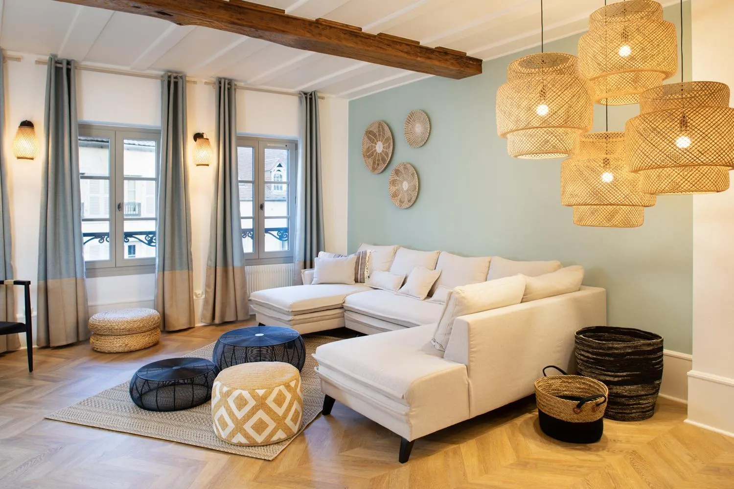 Living room in Maison Tillot