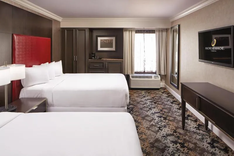 Bed in Horseshoe Tunica, A Caesars Destination