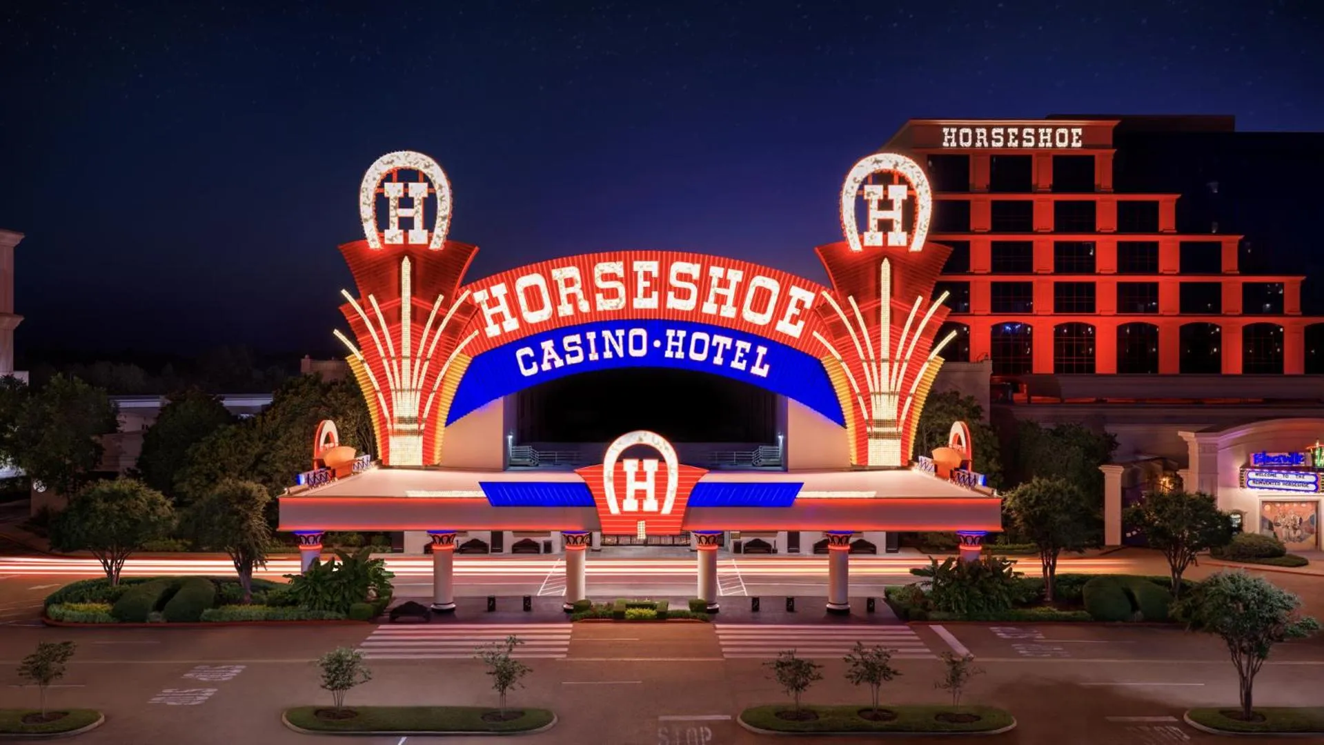 Property logo or sign in Horseshoe Tunica, A Caesars Destination