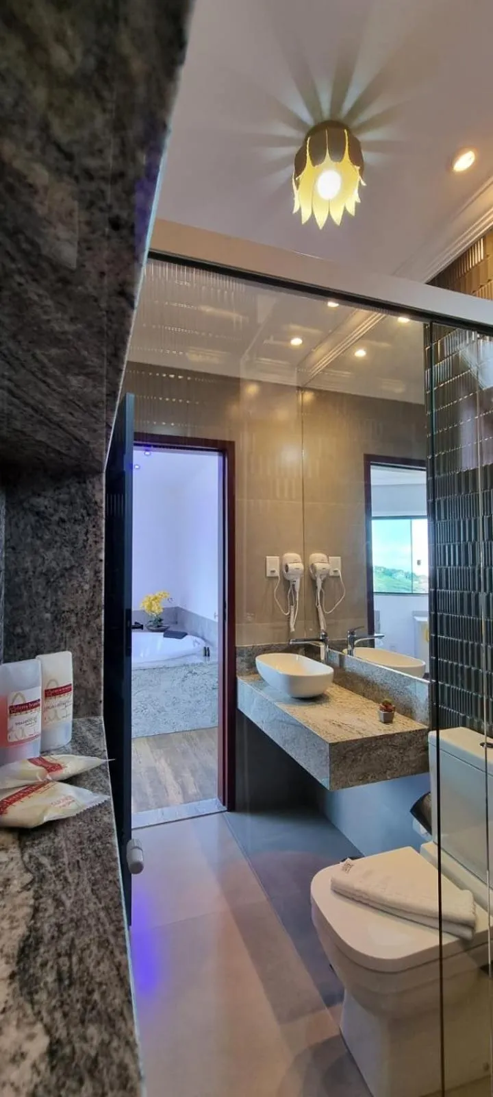 Bathroom in Biz & Biu Pousada Lavras Novas