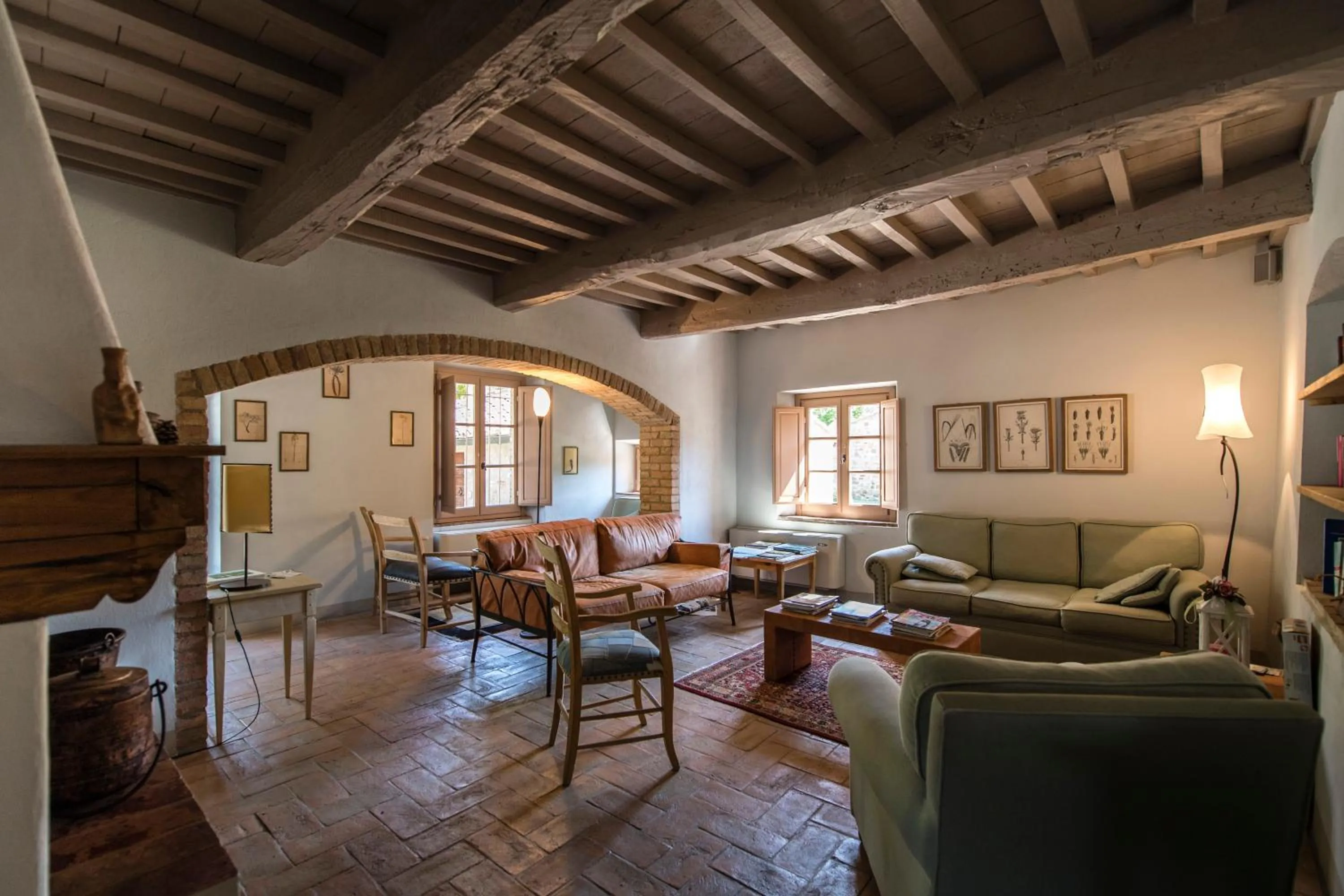 Communal lounge/ TV room in Il Defizio