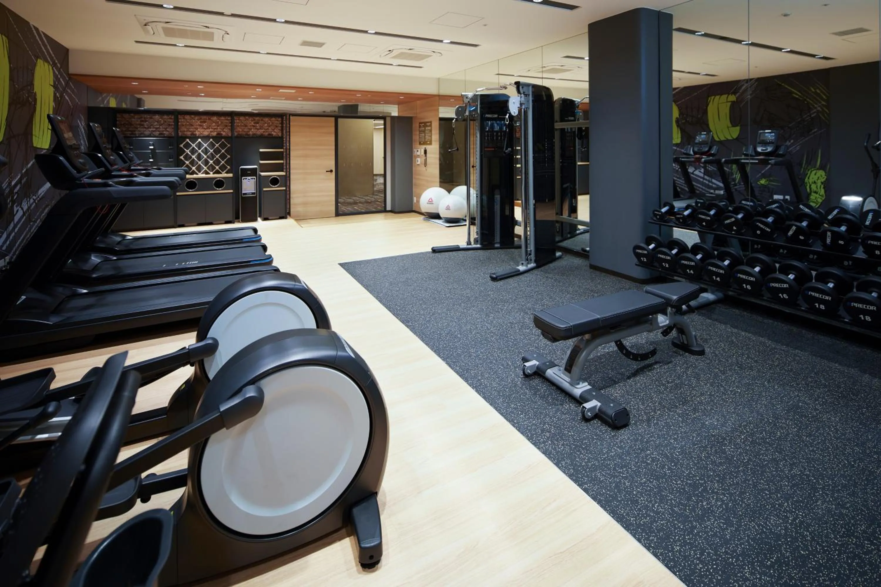 Fitness centre/facilities in Citadines Namba Osaka