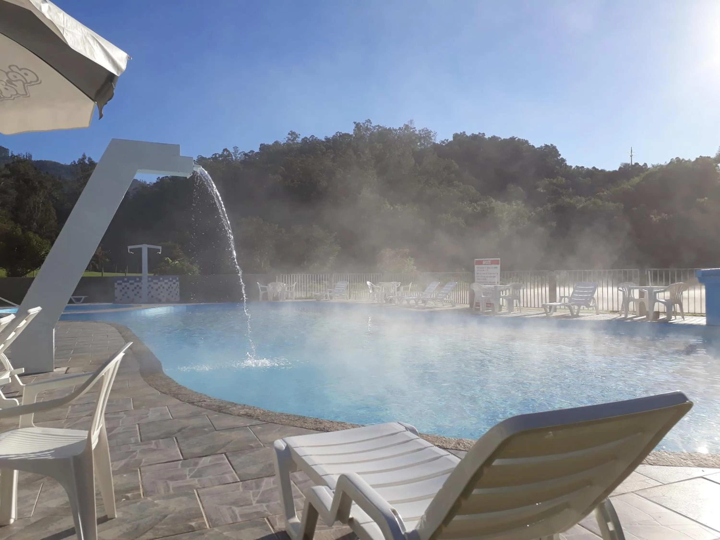 Swimming pool in Hotel Termas do Lago