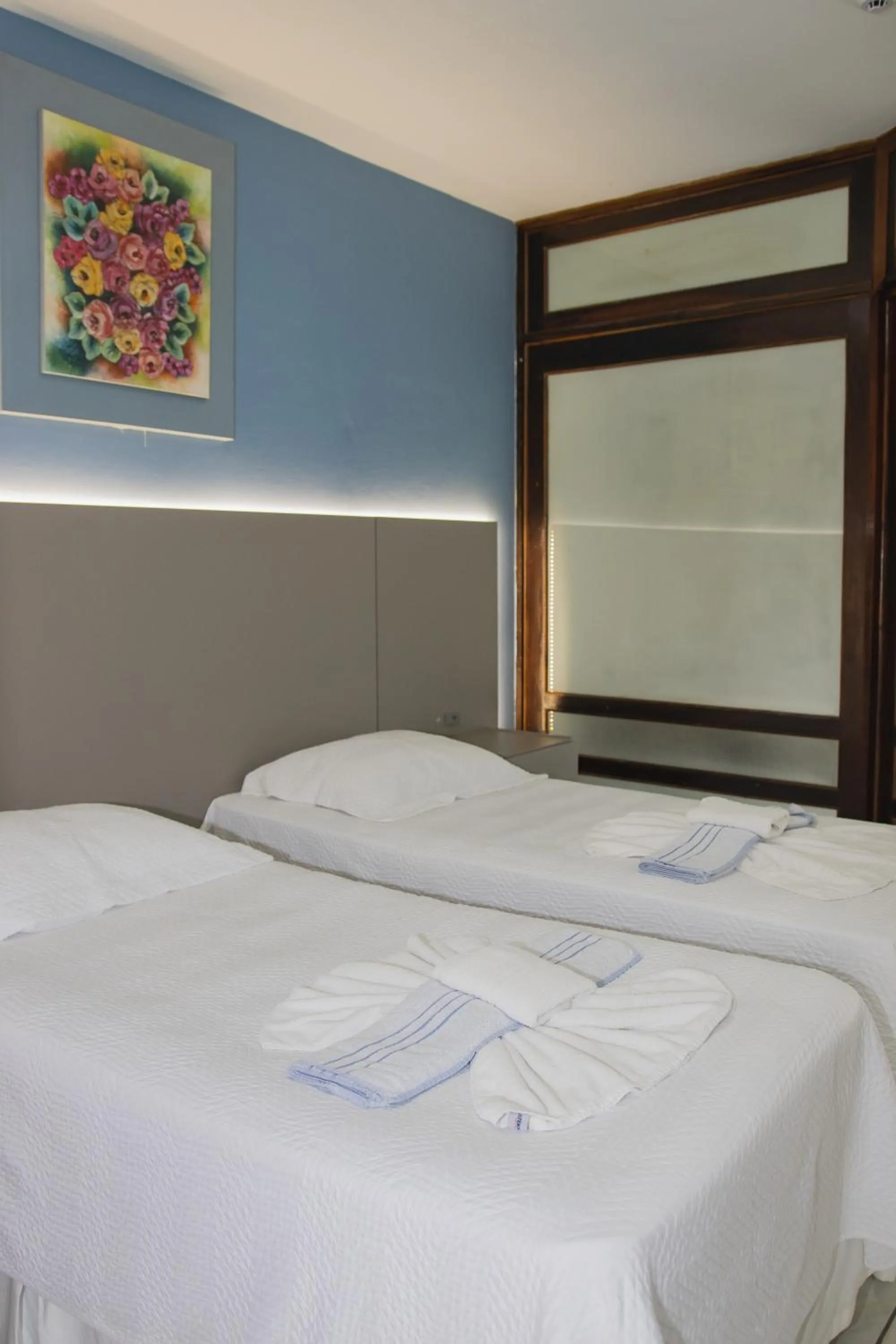 Bed in Hotel Termas do Lago