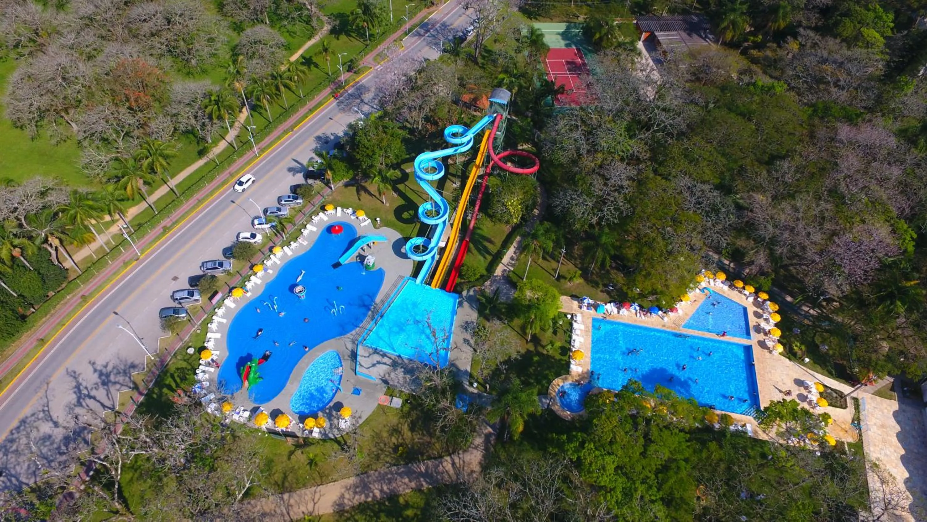 Children play ground in Hotel Termas do Lago