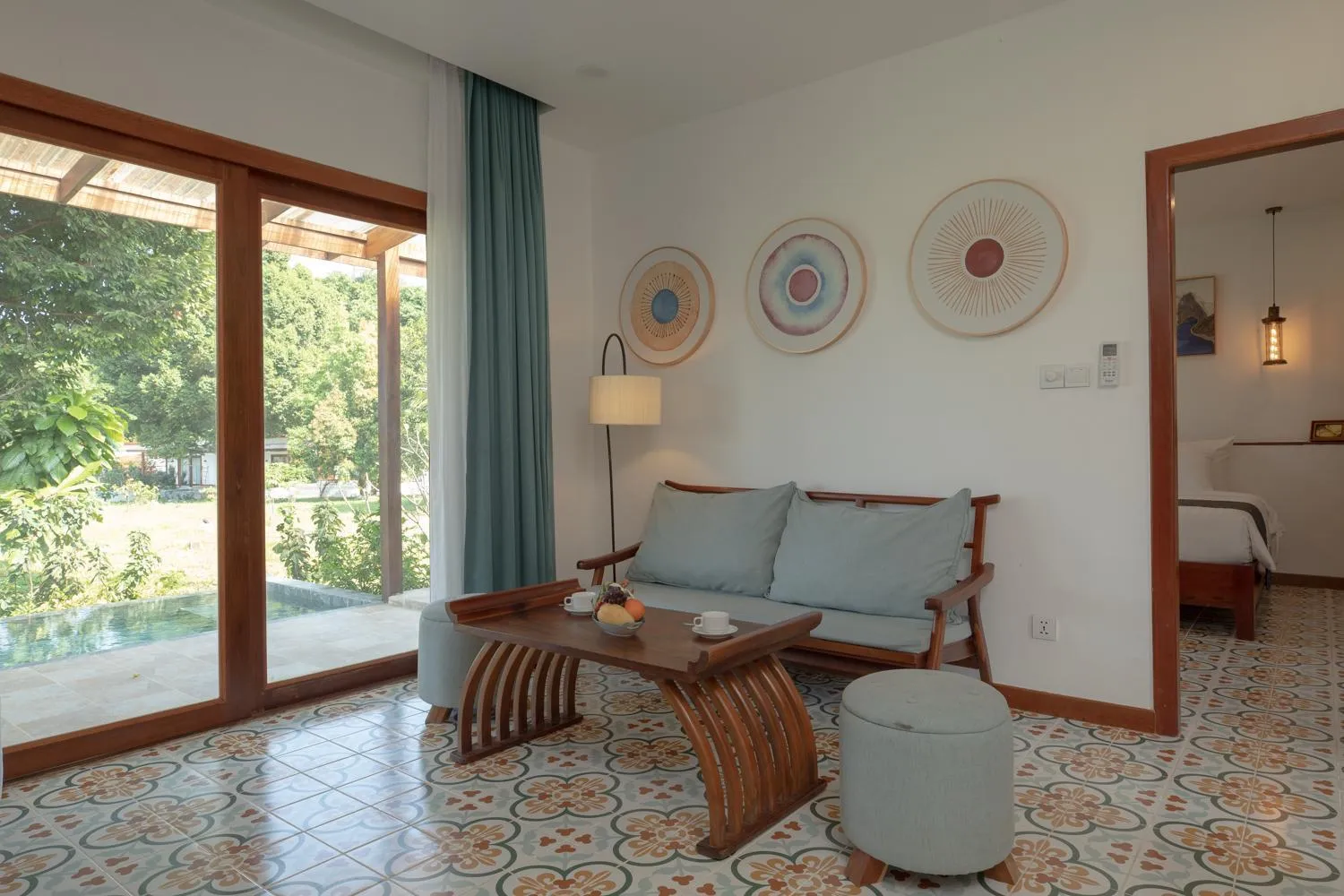 Seating area in La Passion by Achariyak