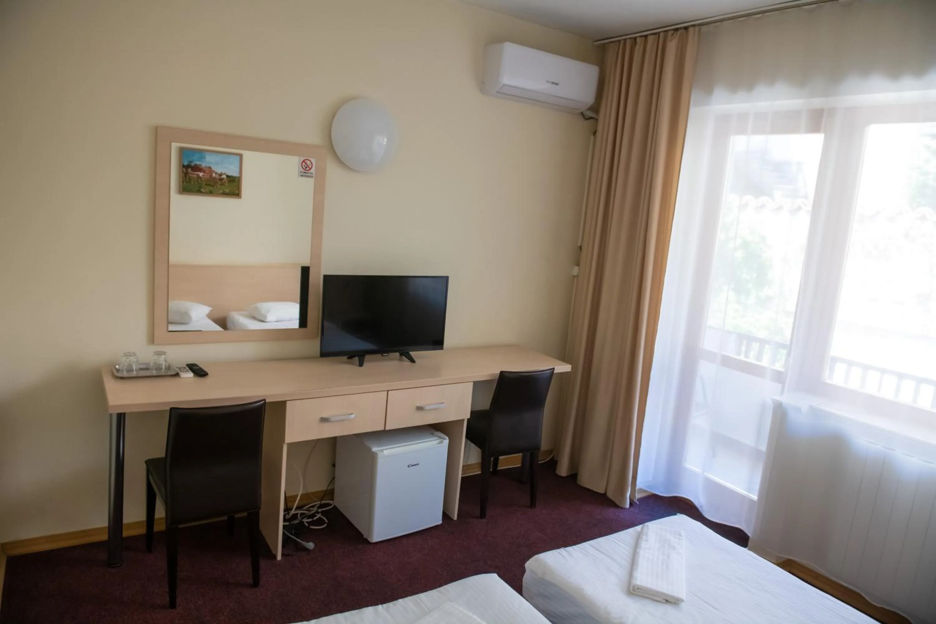 Bed in Hotel Panoramic