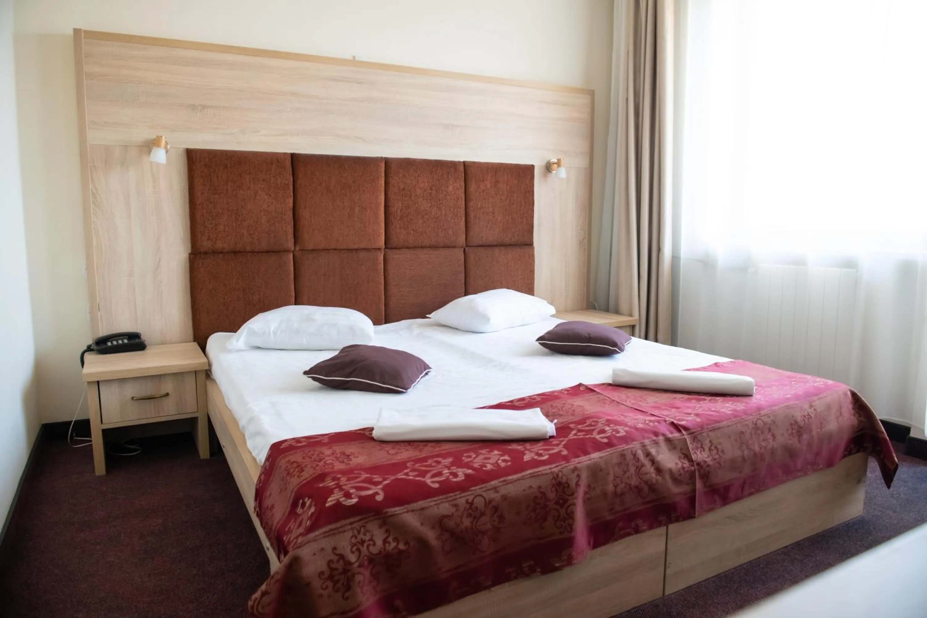 Bed in Hotel Panoramic