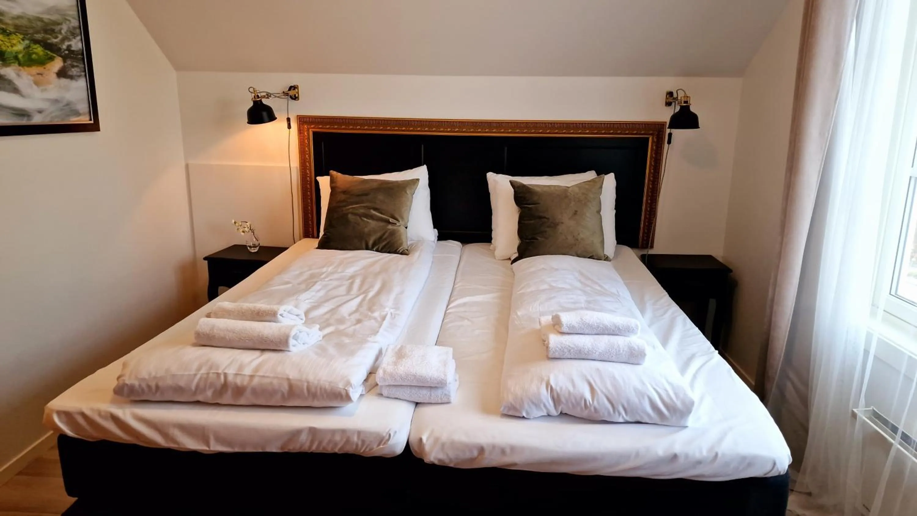 Bed in Store Ringheim Hotel og Restaurant