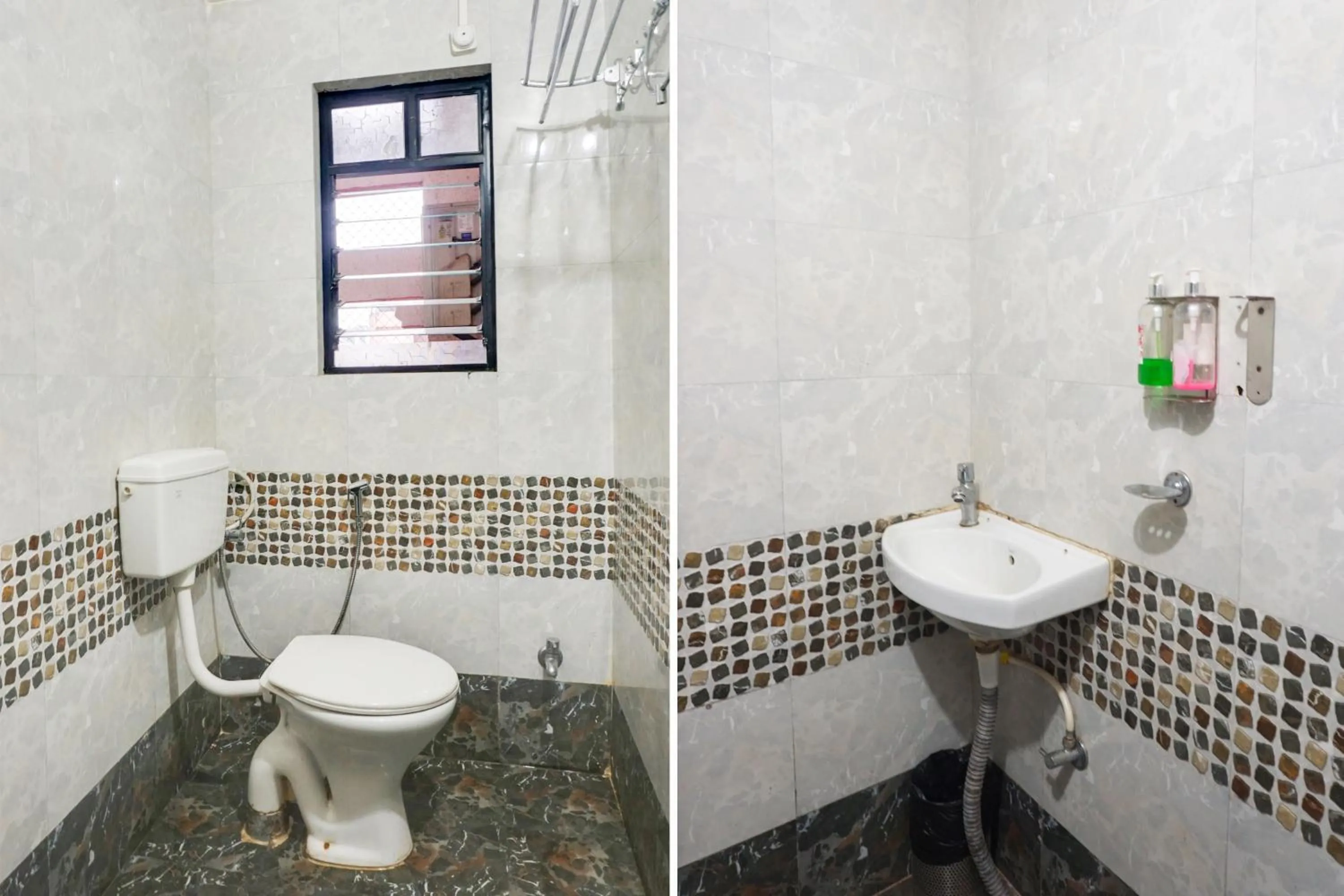 Bathroom in Super Hotel O Jadhav Nagar Near Sinhgad College