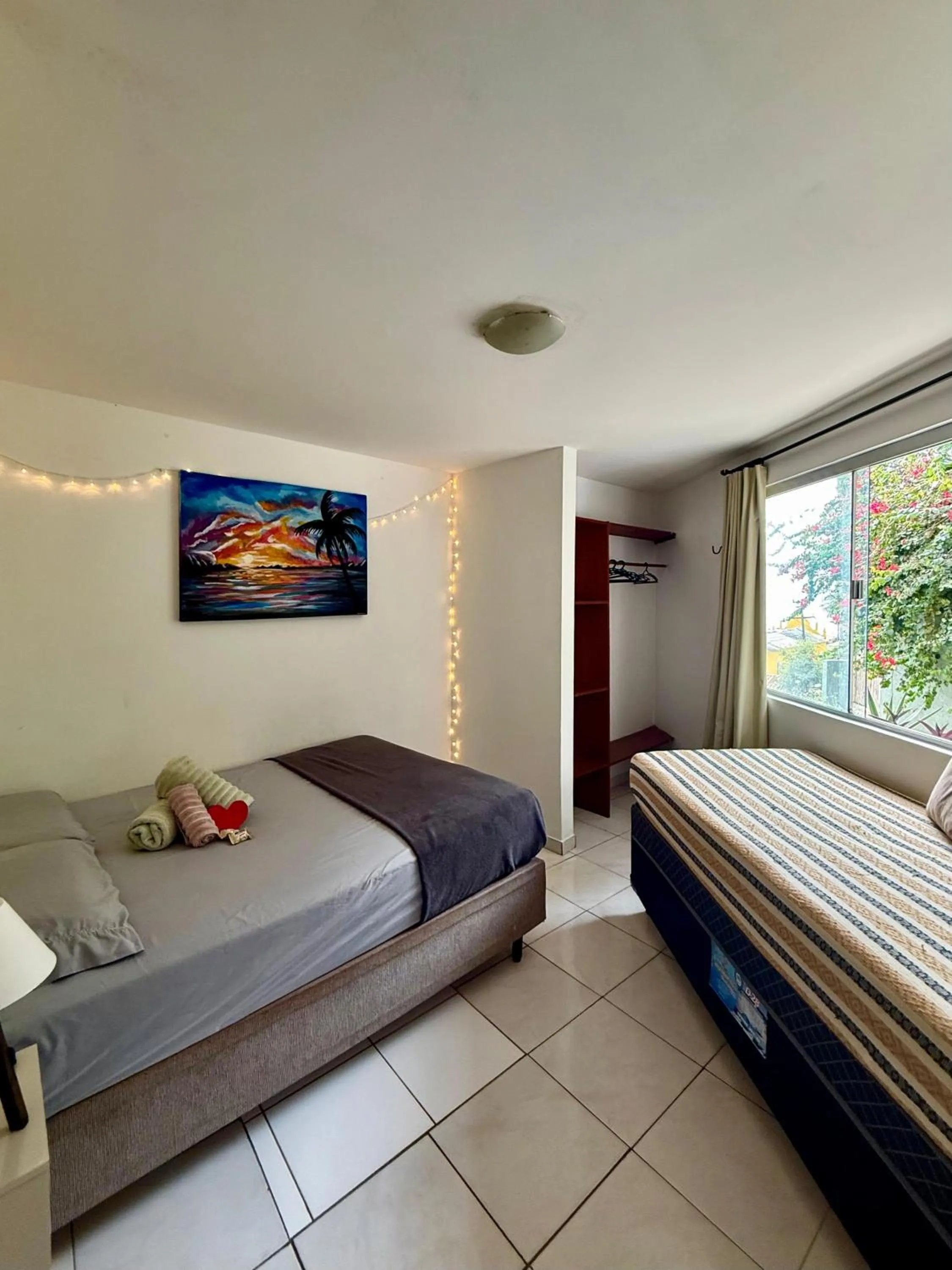 Bed in Cores da pipa flats