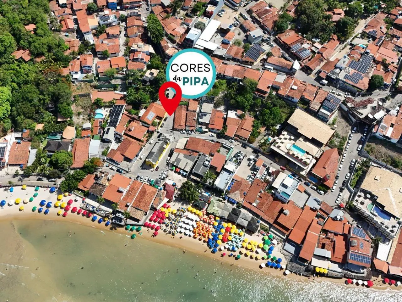 City view in Cores da pipa flats