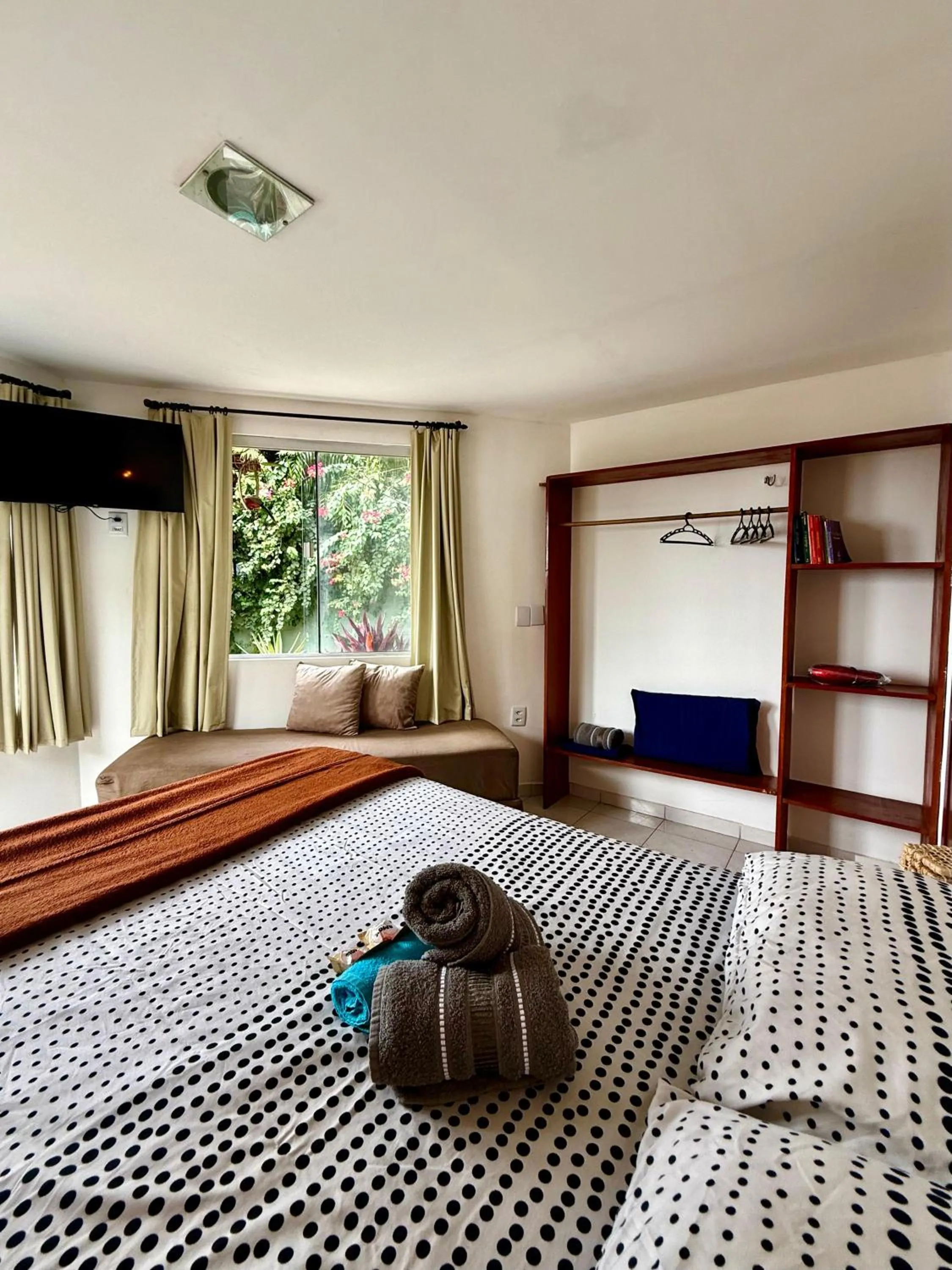 Bed in Cores da pipa flats