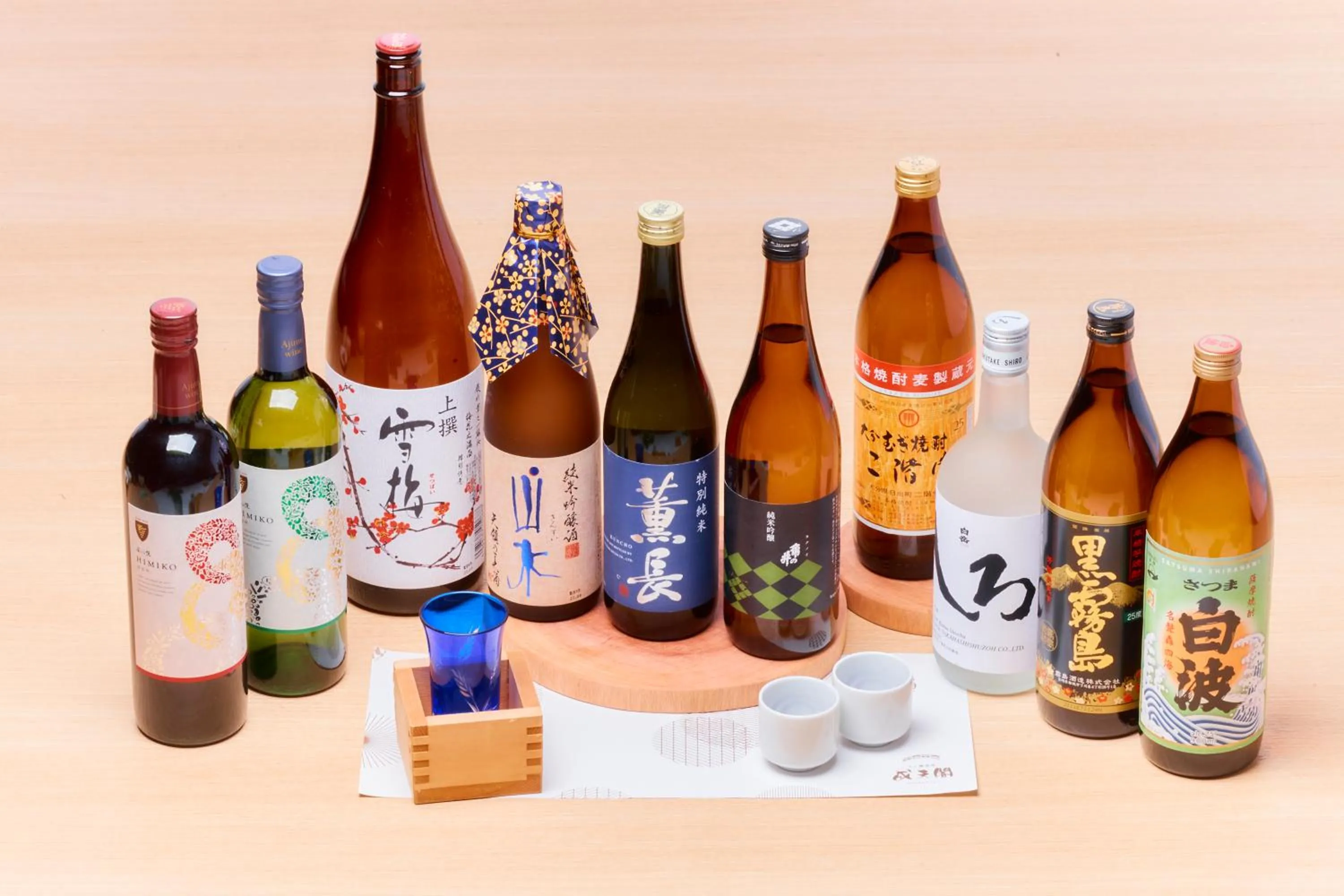 Alcoholic drinks in Seitenkaku