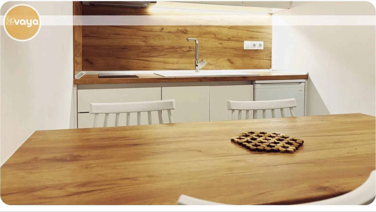 Kitchen or kitchenette in Vaya Zorba Studios