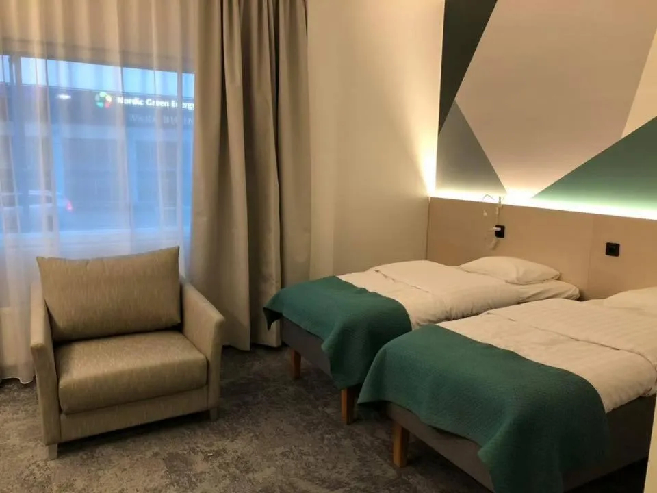 Bedroom, Bed in GreenStar Hotel Vaasa