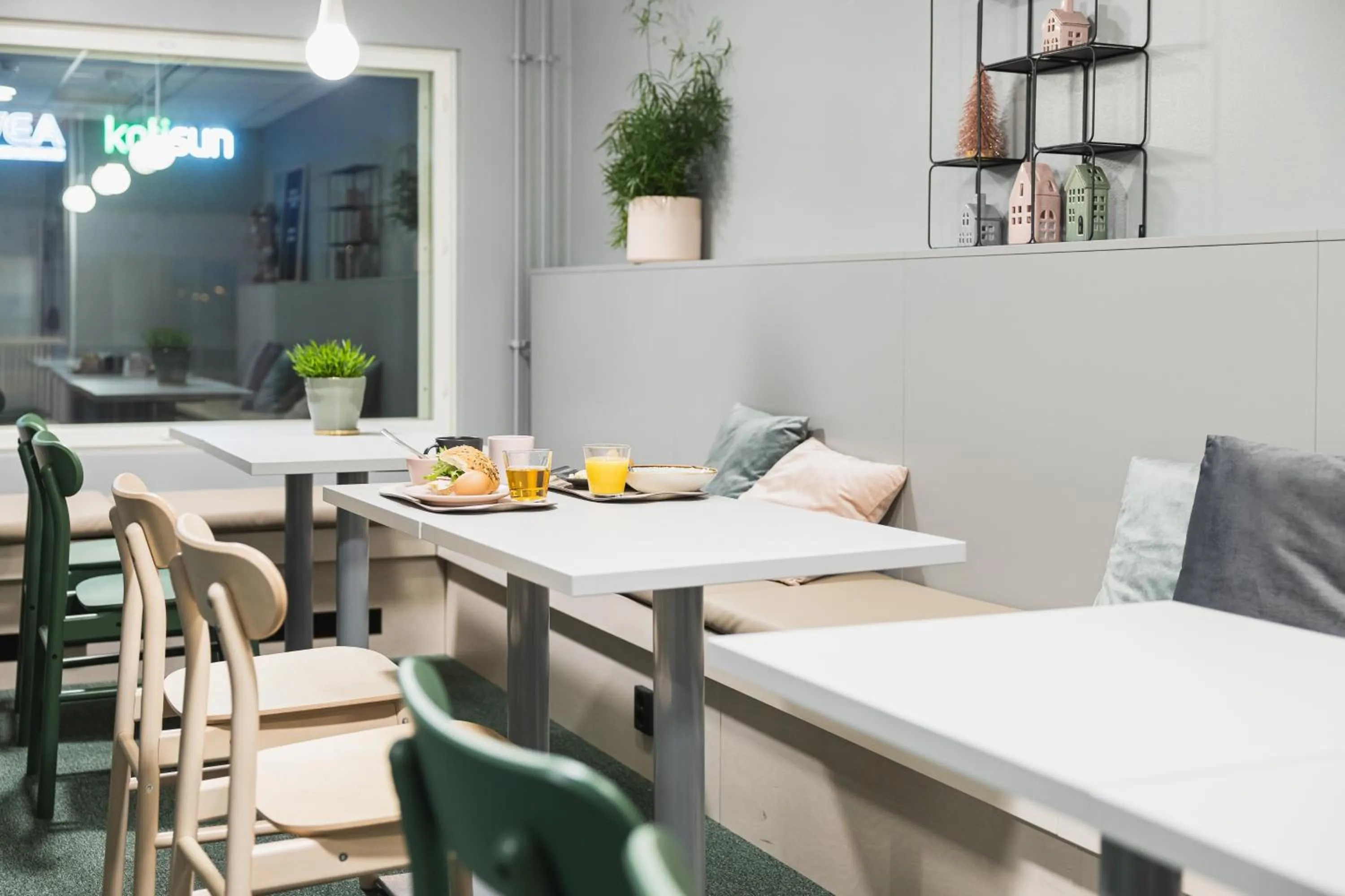 Dining area in GreenStar Hotel Vaasa