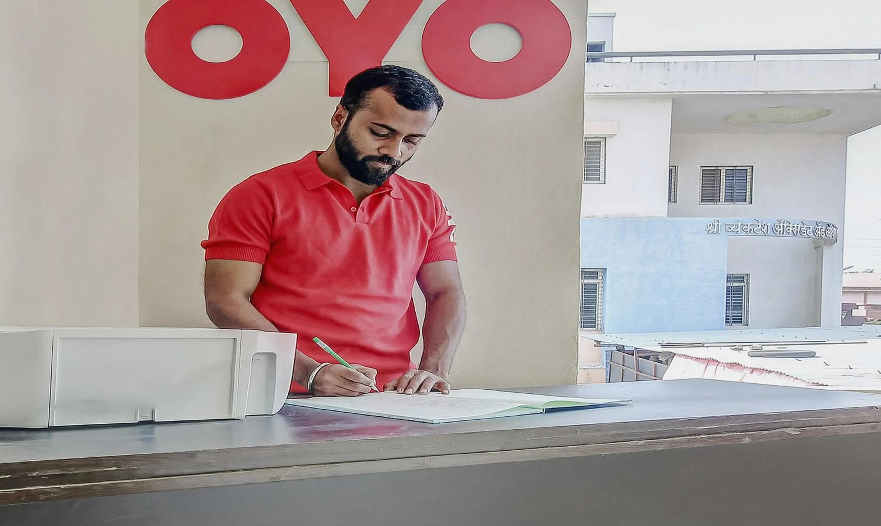 Lobby or reception in Super Hotel O Shree Balaji Lodging