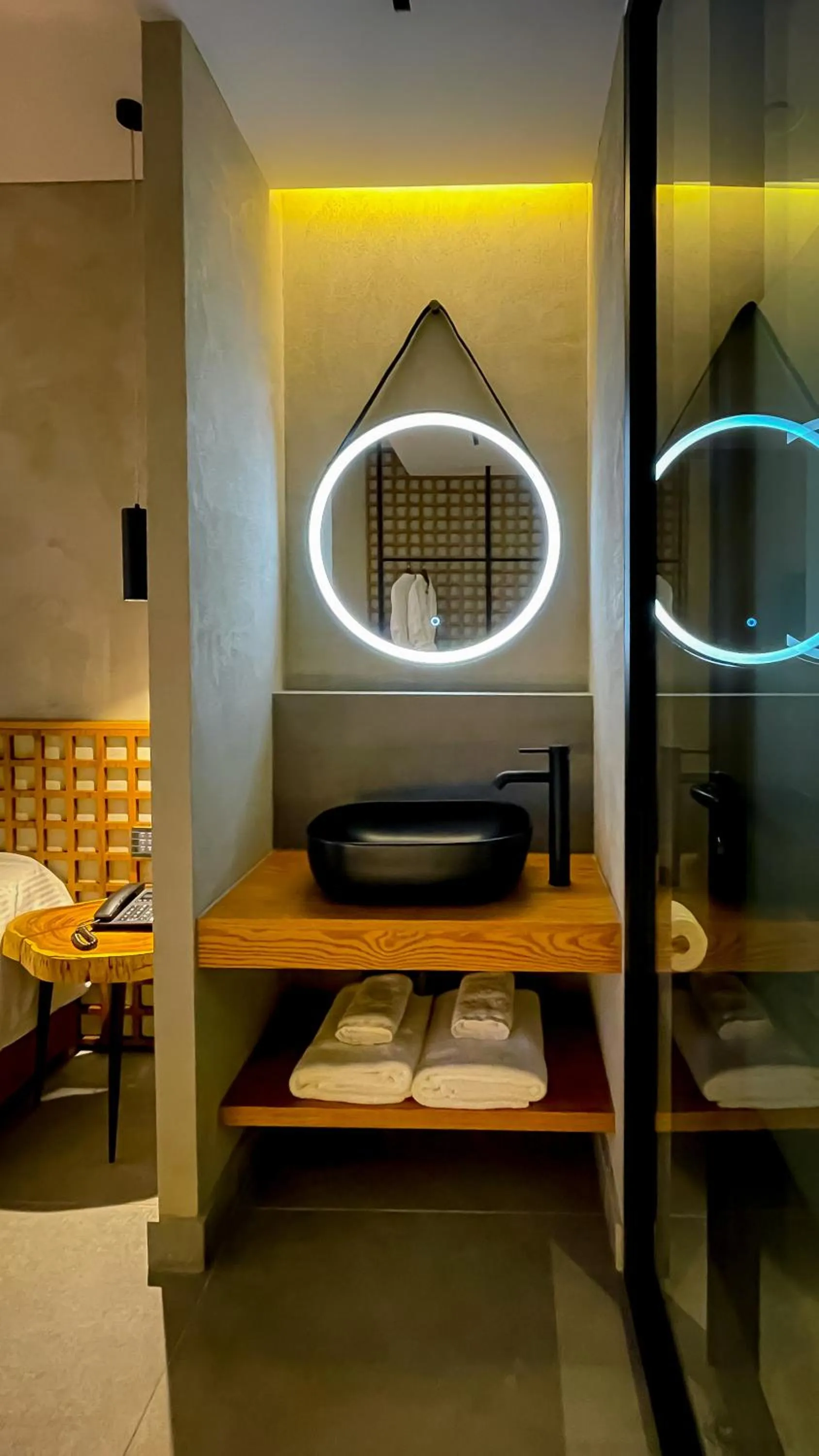 Bathroom in Cavo Zoe Seaside Hotel