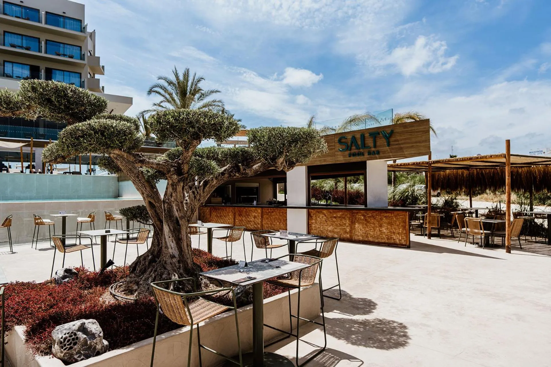 Restaurant/places to eat in Cavo Zoe Seaside Hotel
