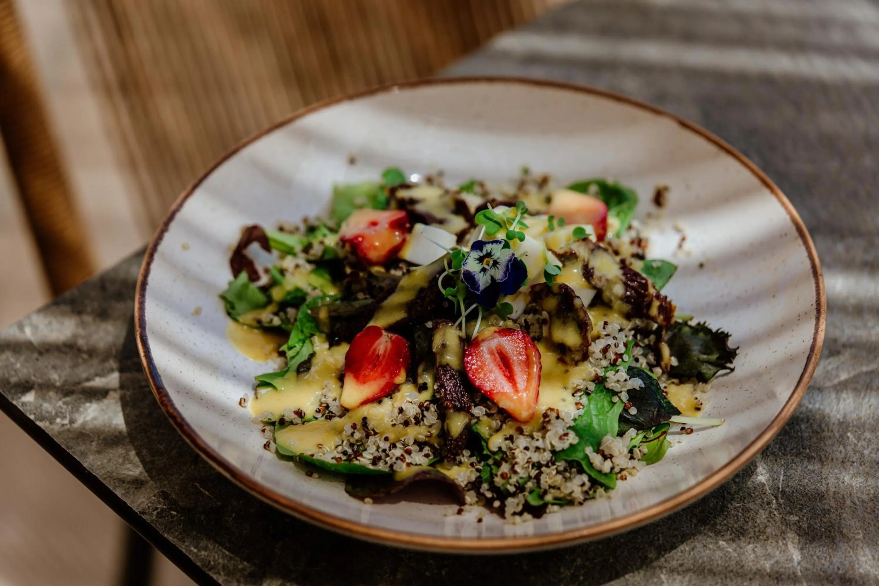 Food in Cavo Zoe Seaside Hotel