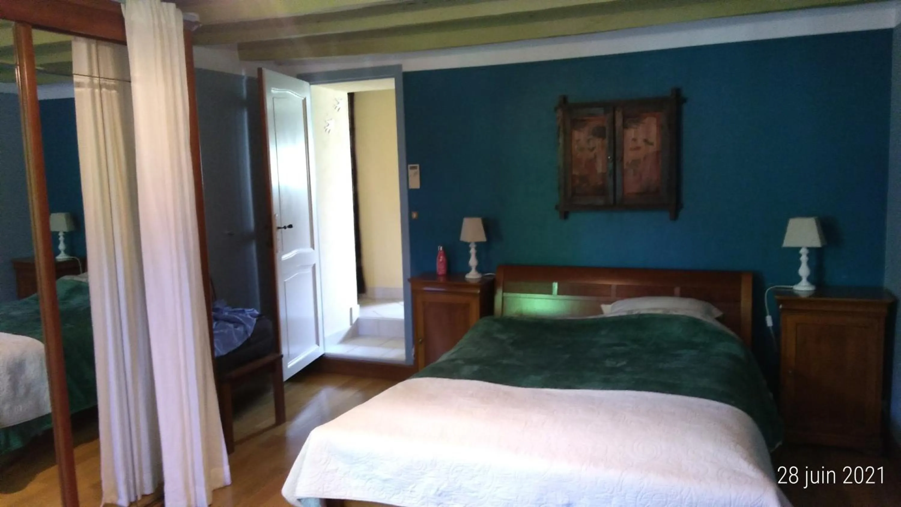 Bedroom, Bed in La Vallée du Cher