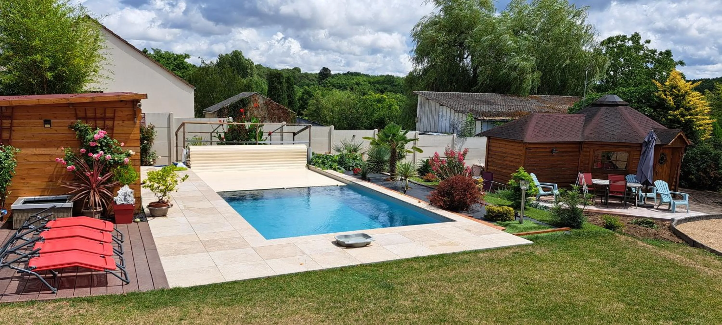 Patio in La Vallée du Cher