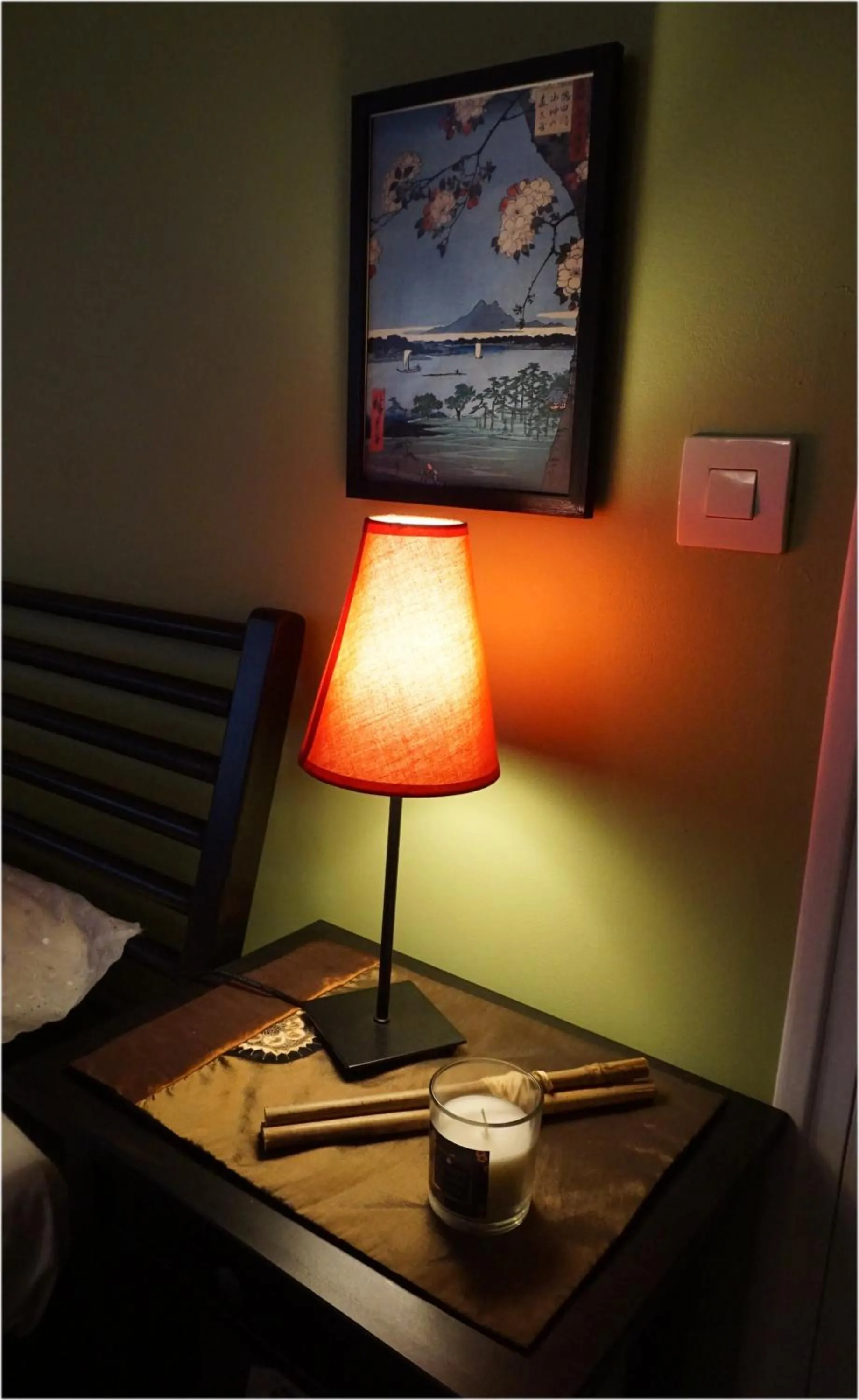 Decorative detail, Bed in Les Centauris