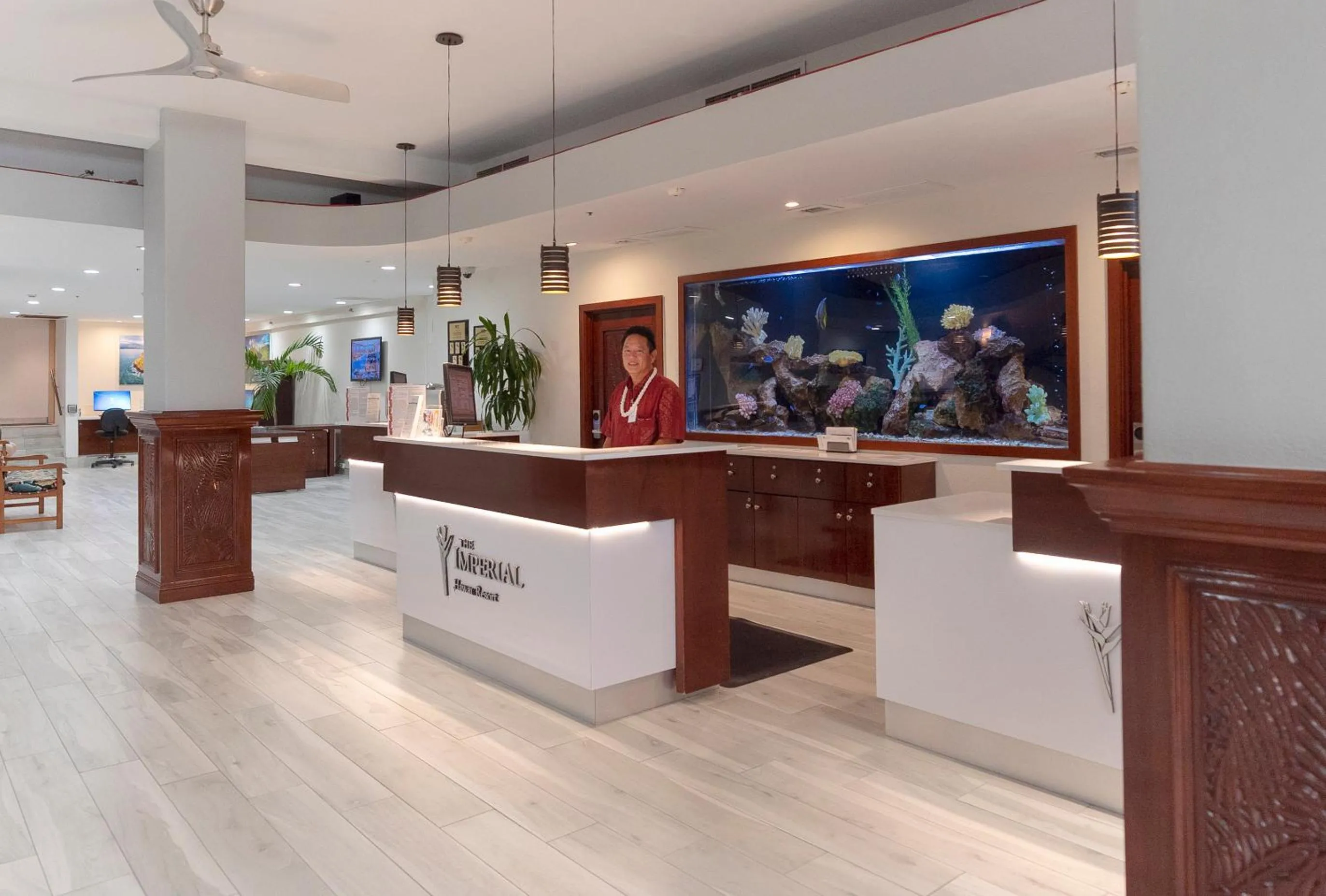 Lobby or reception in Imperial Hawaii Resort