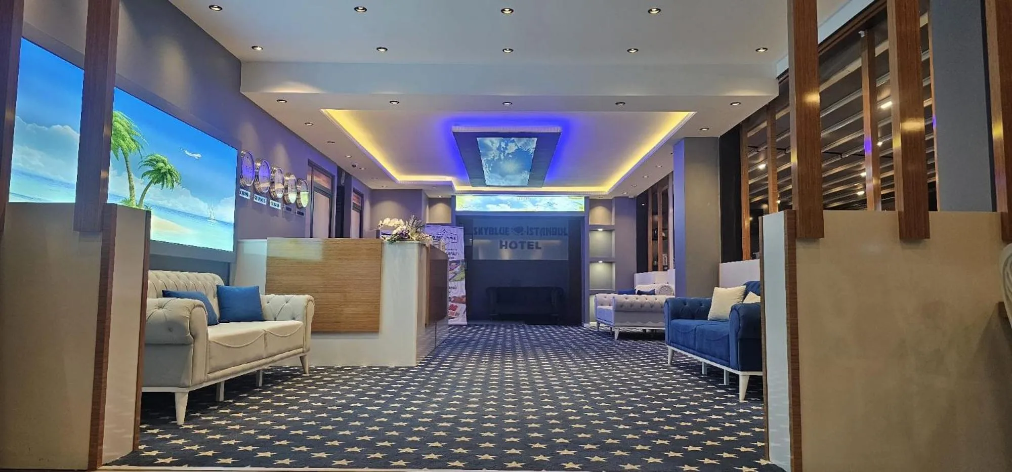 Lobby or reception in SKYBLUE İSTANBUL HOTEL