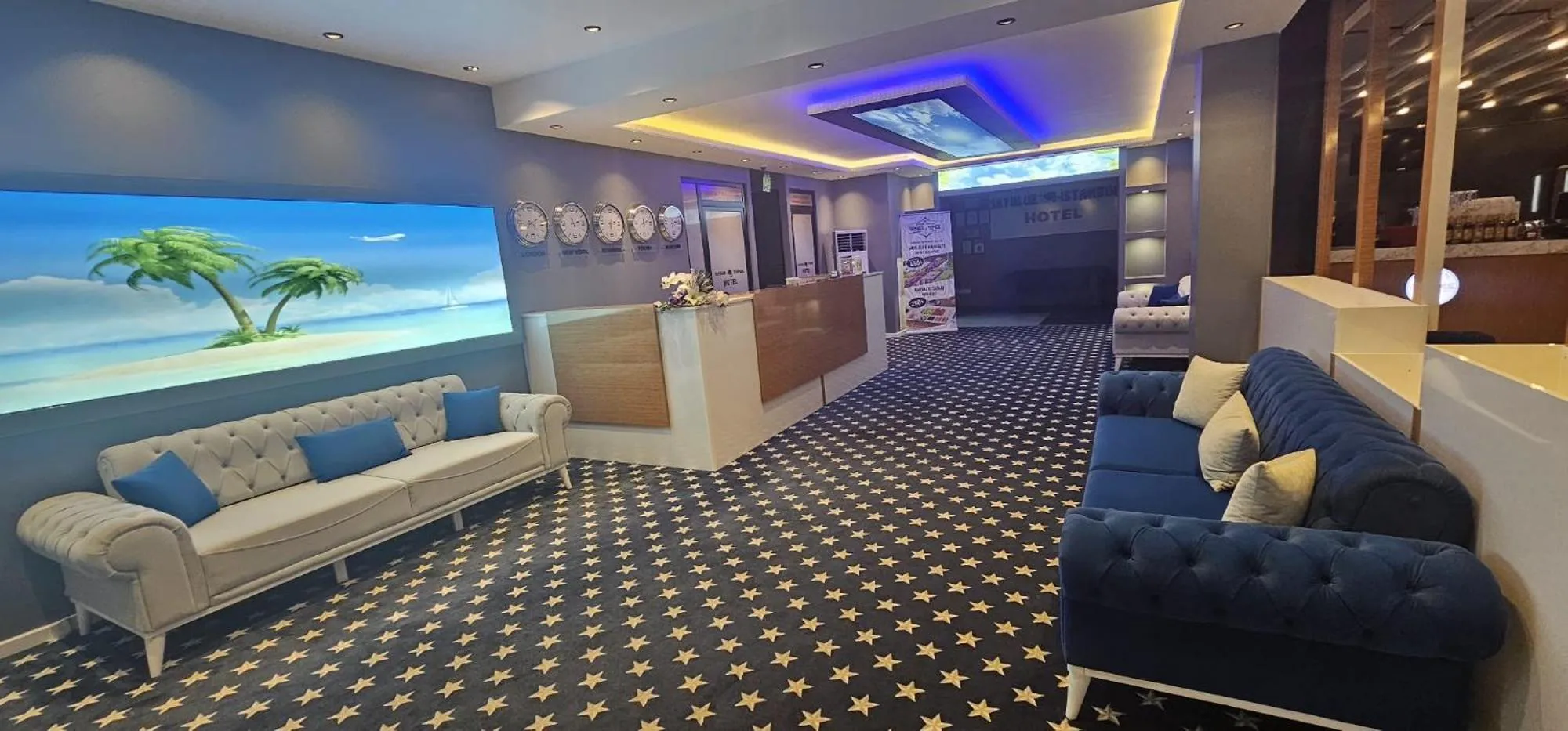 Lobby or reception in SKYBLUE İSTANBUL HOTEL