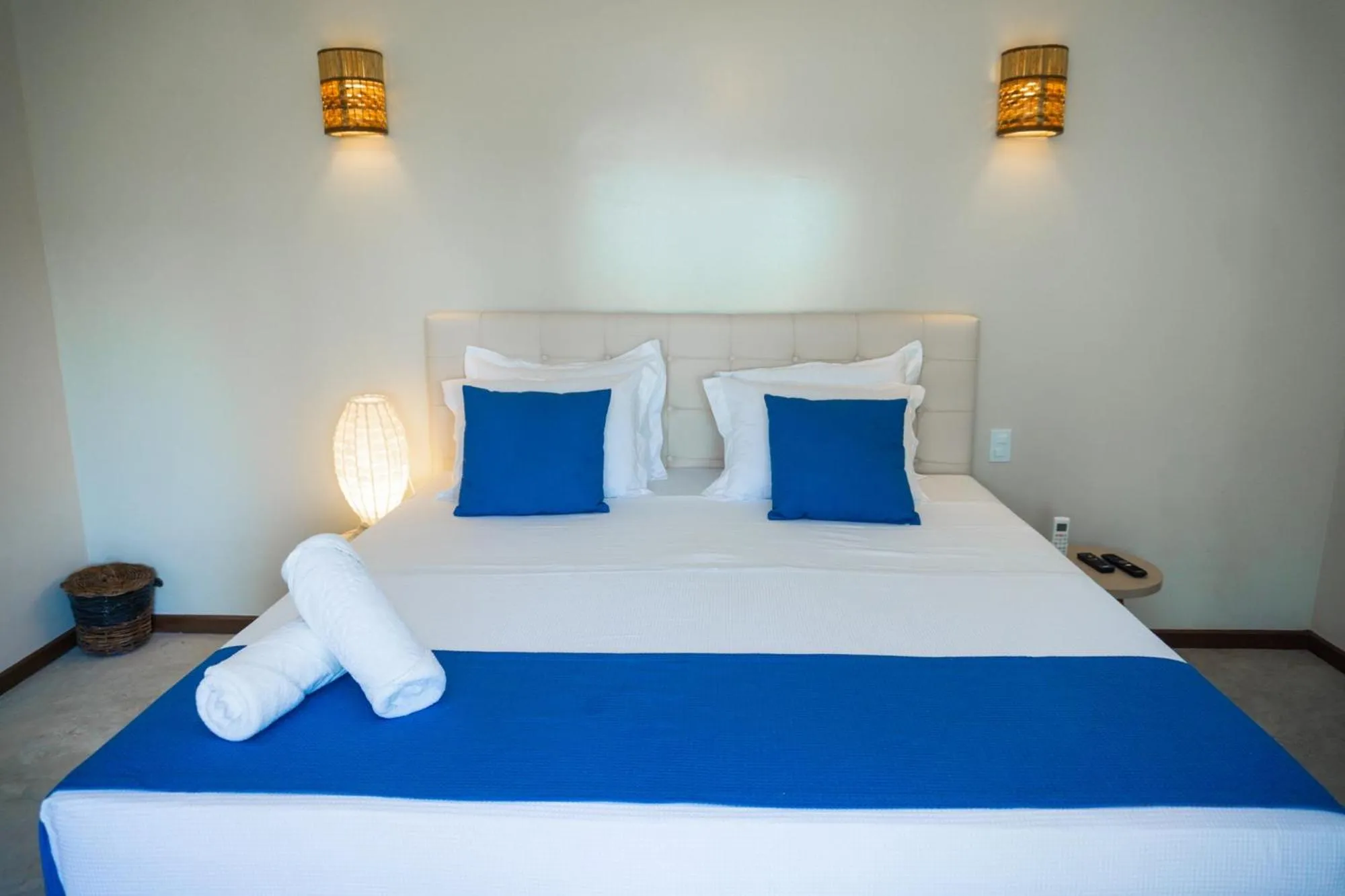 Bed in Villa Zen Hotel