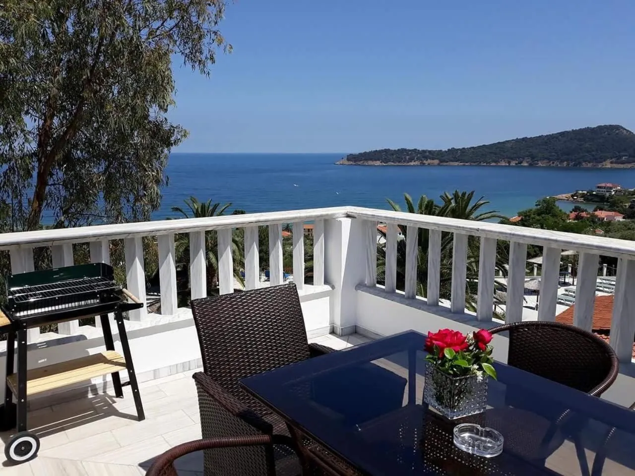Balcony/Terrace in Kinira Beach Hotel