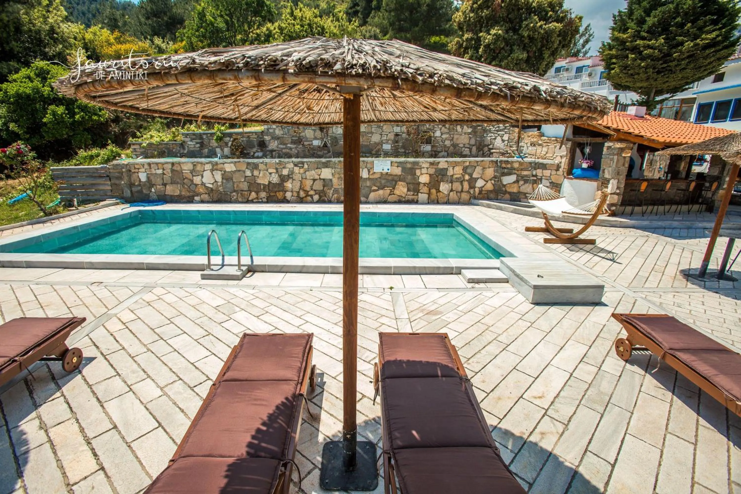 Pool view in Kinira Beach Hotel