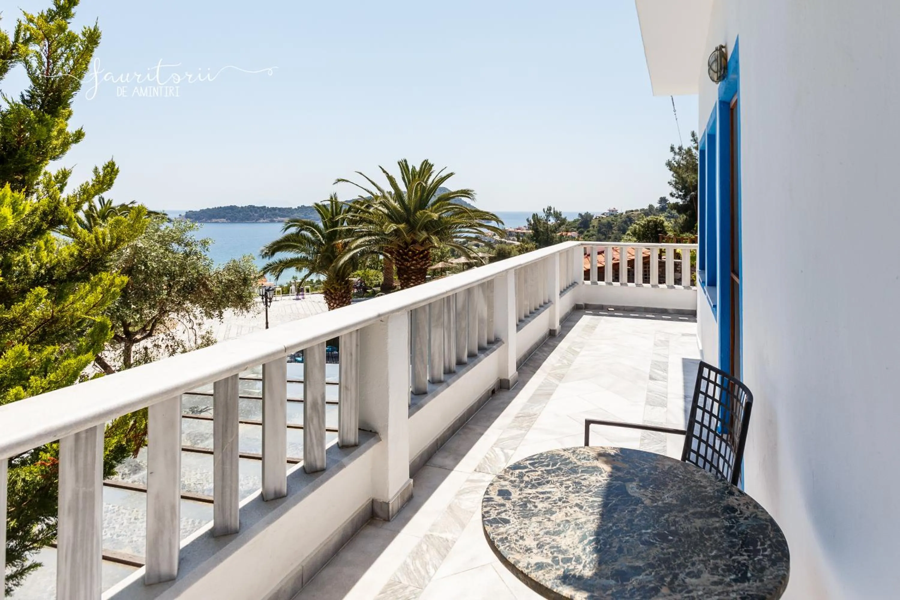 Balcony/Terrace in Kinira Beach Hotel