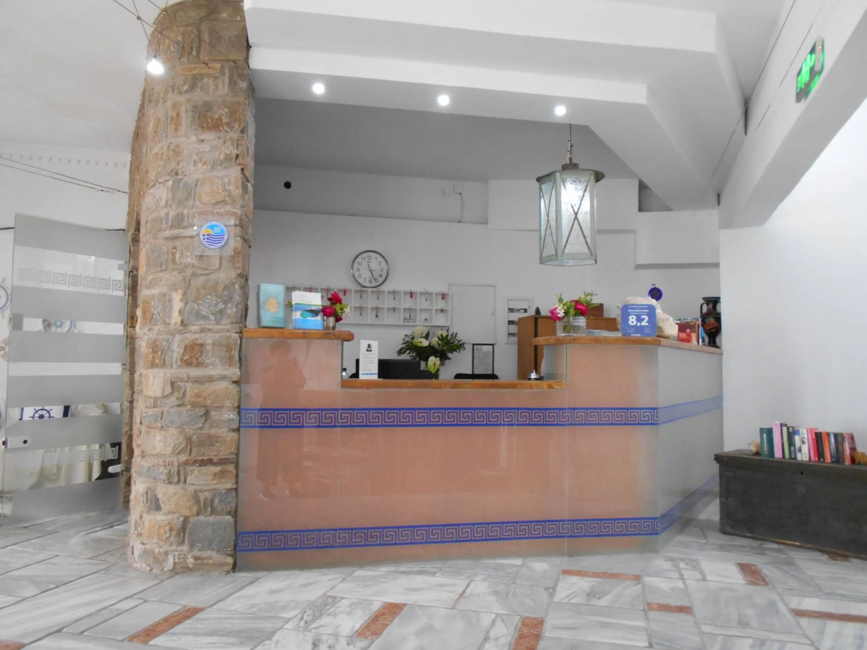 Lobby or reception in Kinira Beach Hotel