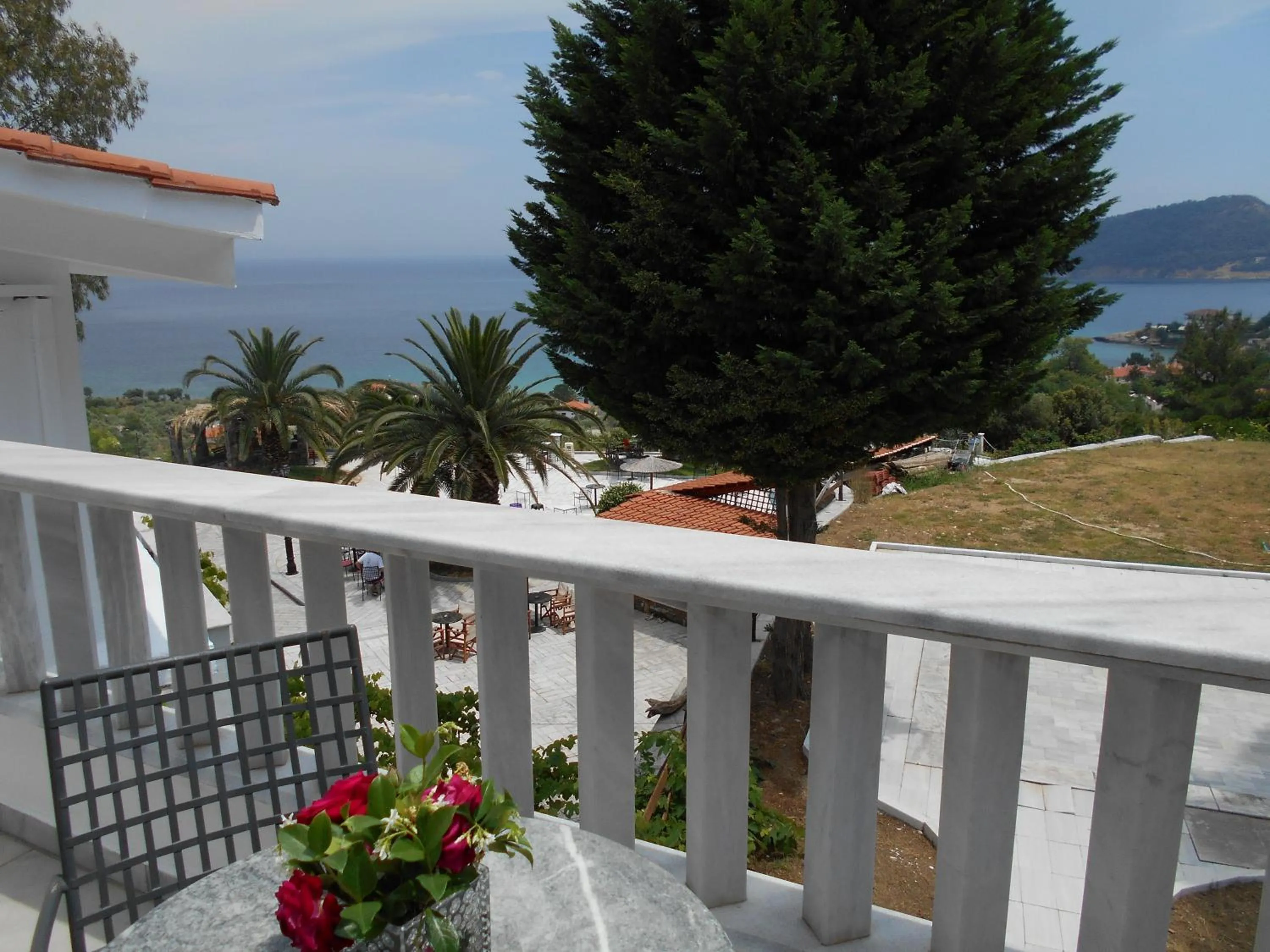 Balcony/Terrace in Kinira Beach Hotel