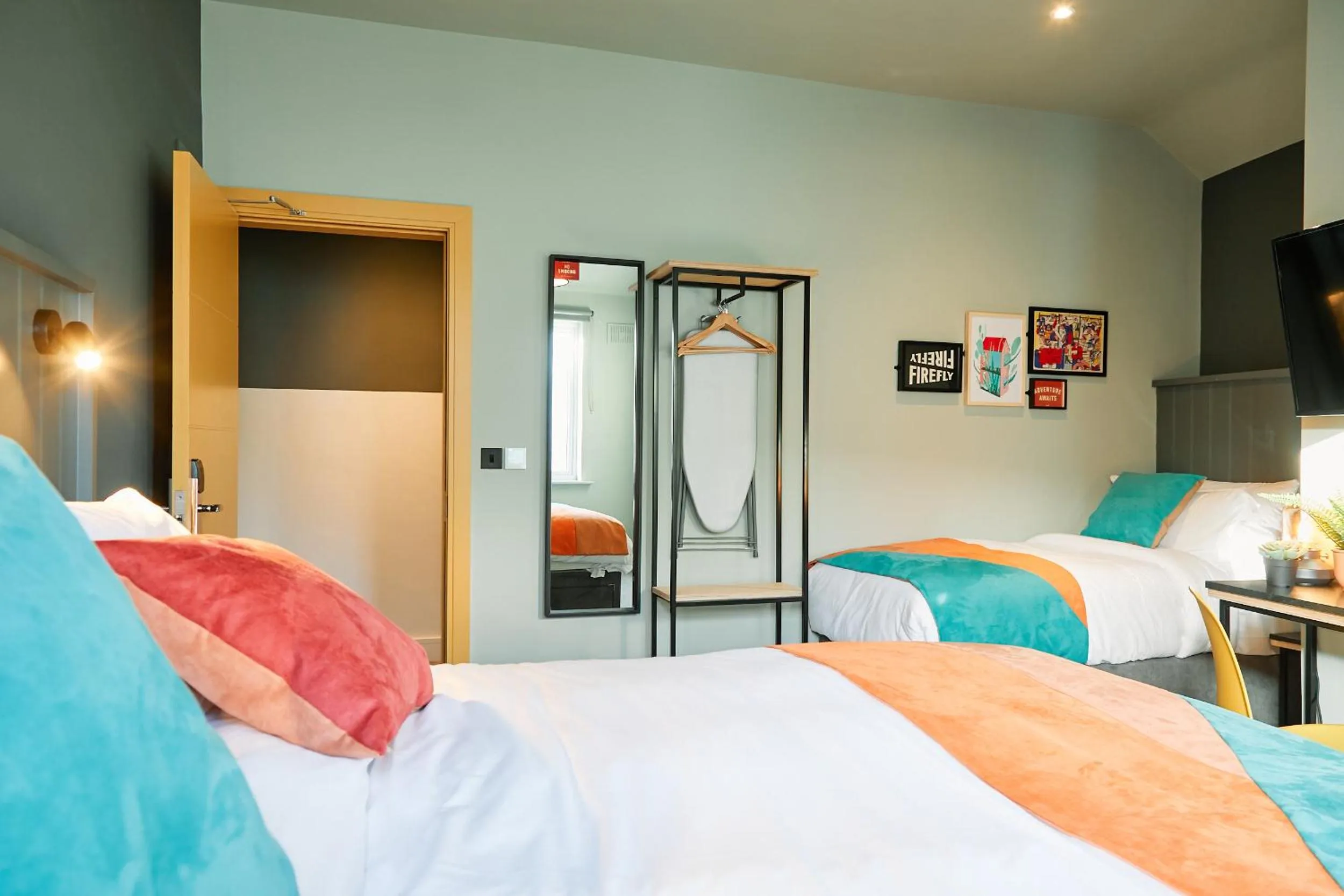 Bed in Firefly Carrolls